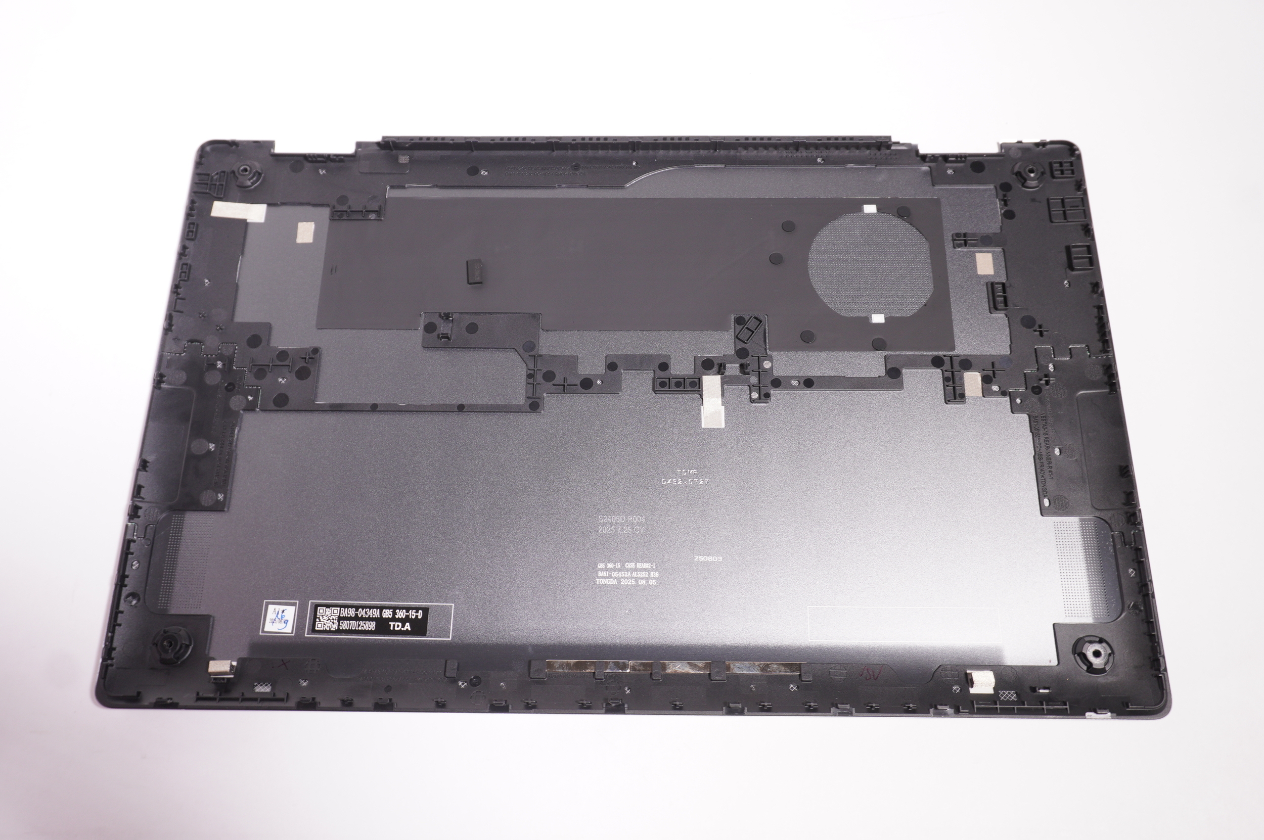 BA98-04349A Samsung Bottom Base Cover Gray NP750QHA-KA1US