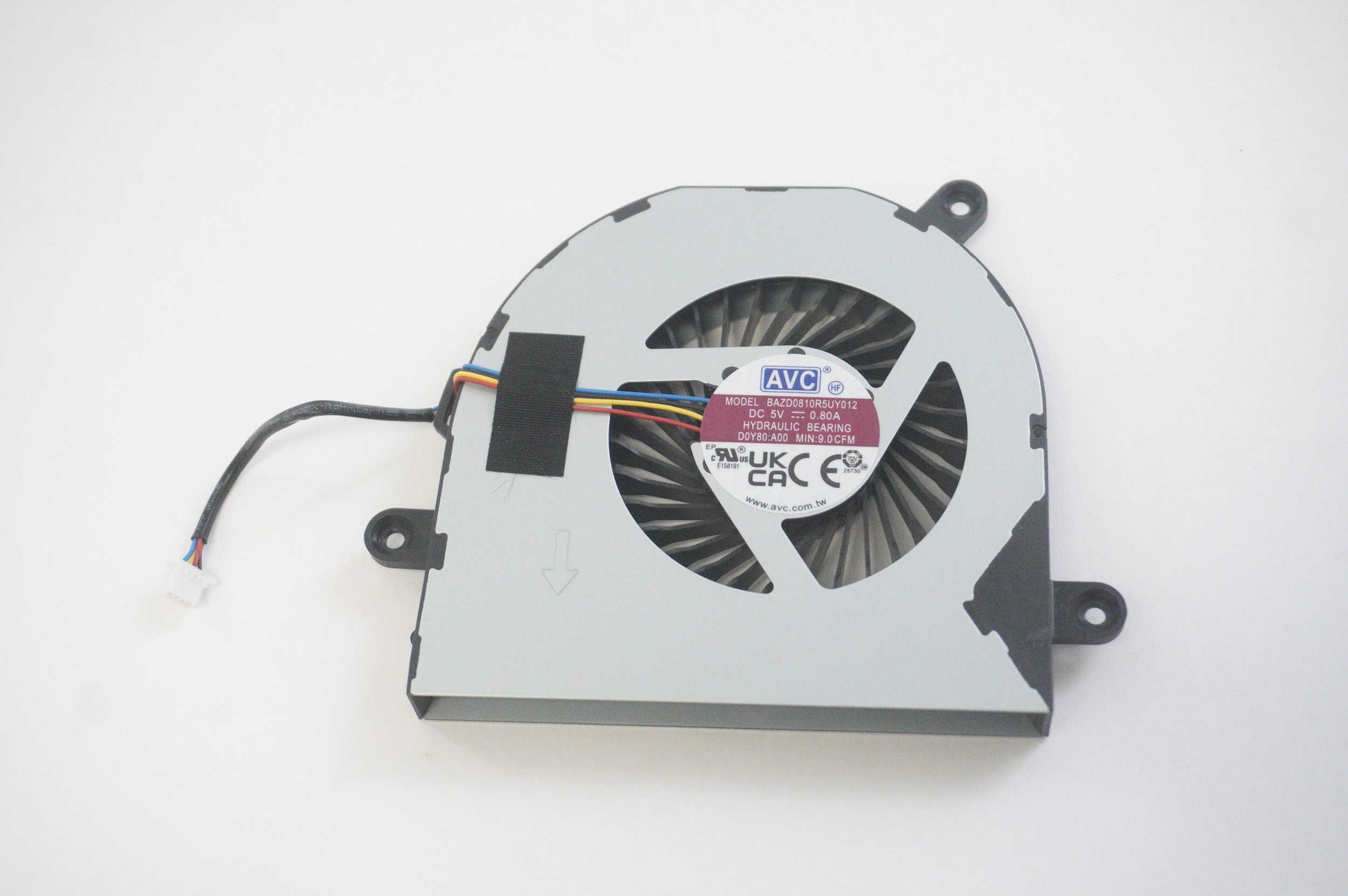 BAZD0810R5UY012 Dell Fan  DEC24250-5352WHT-PUS