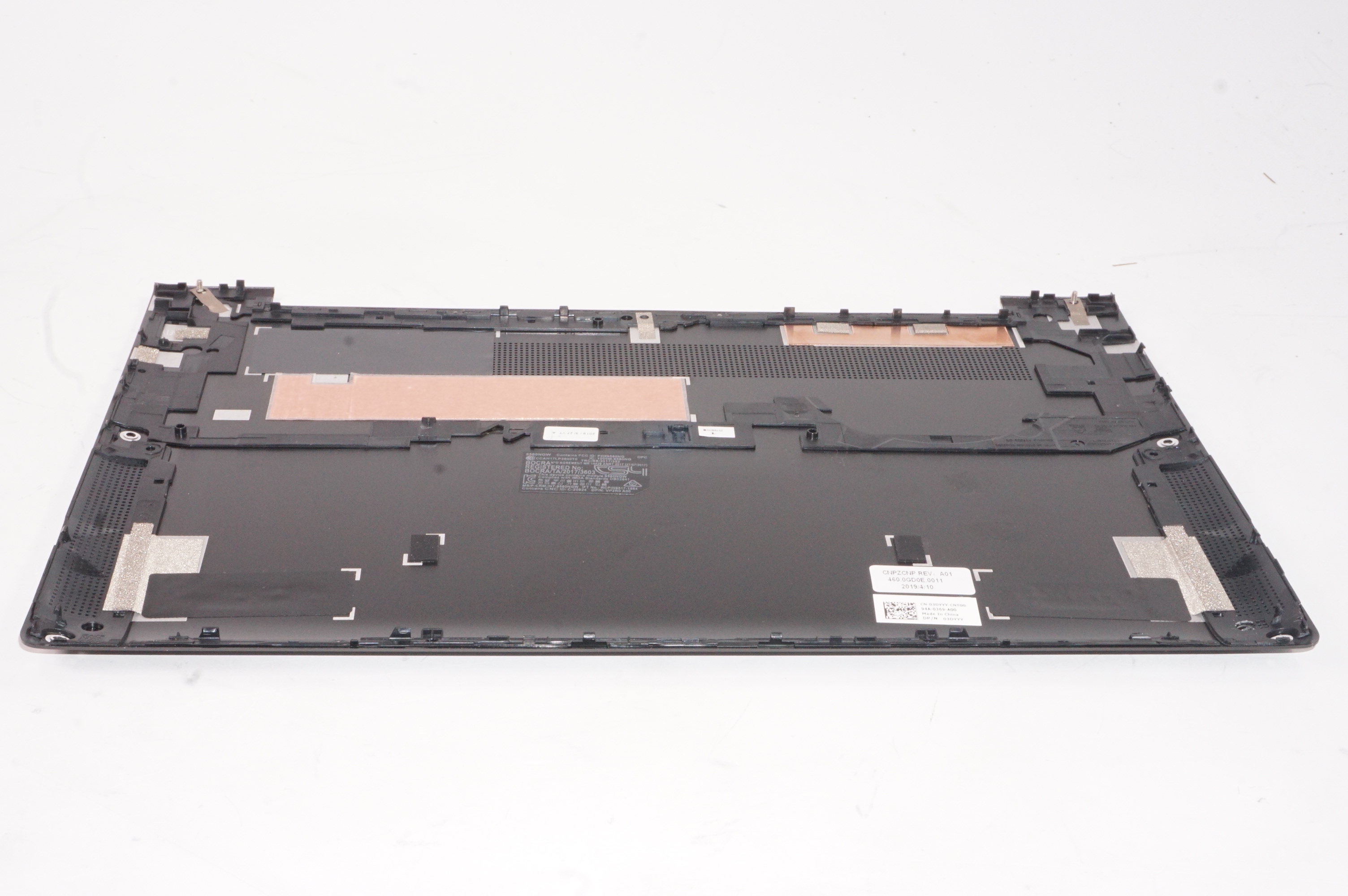CN-03DYYY Dell Bottom Base Cover I7390-7100BLK-PUS