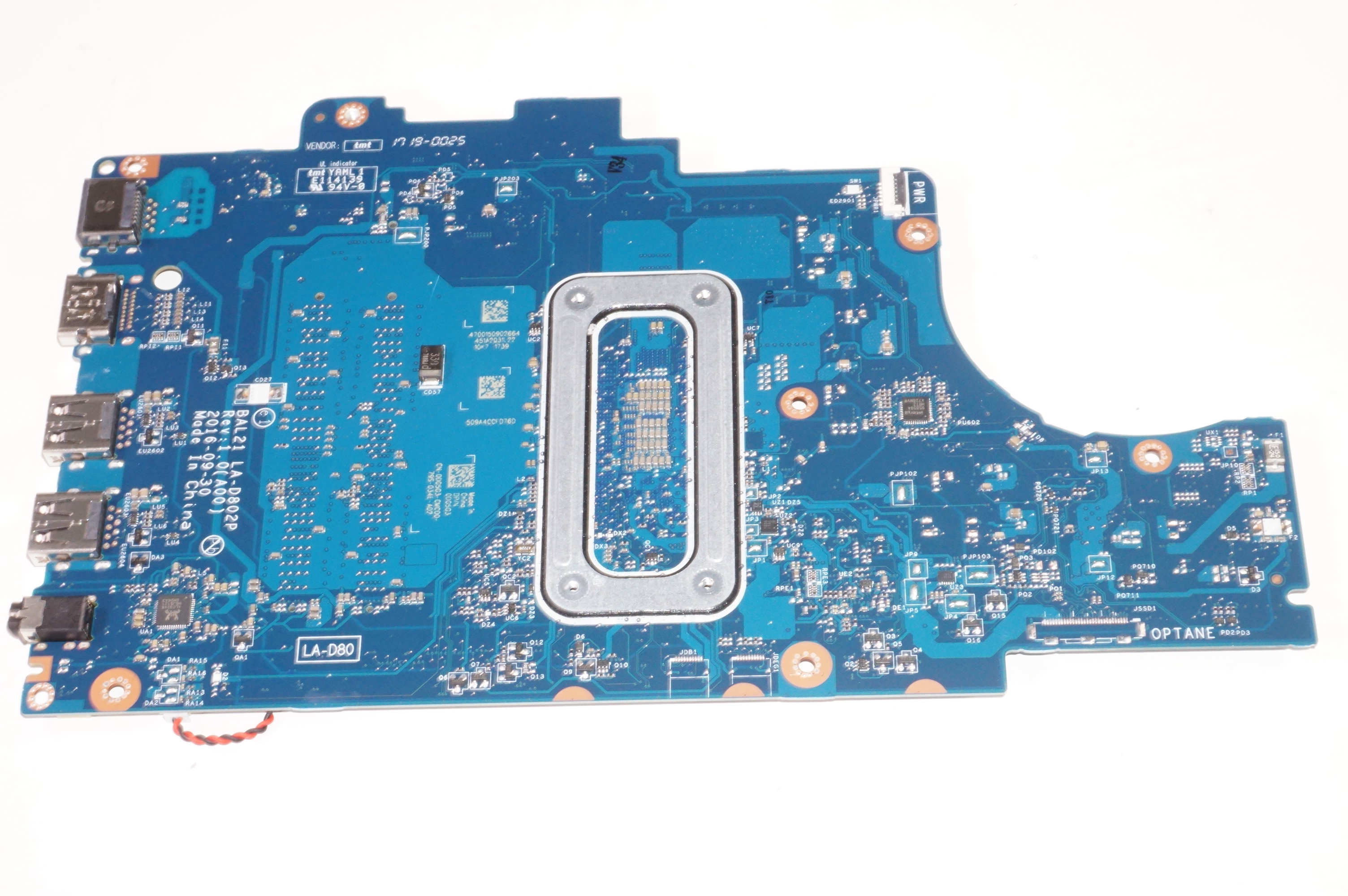 DG5G3 Dell Intel Core i5-7000U Motherboard I5567-1836GRY