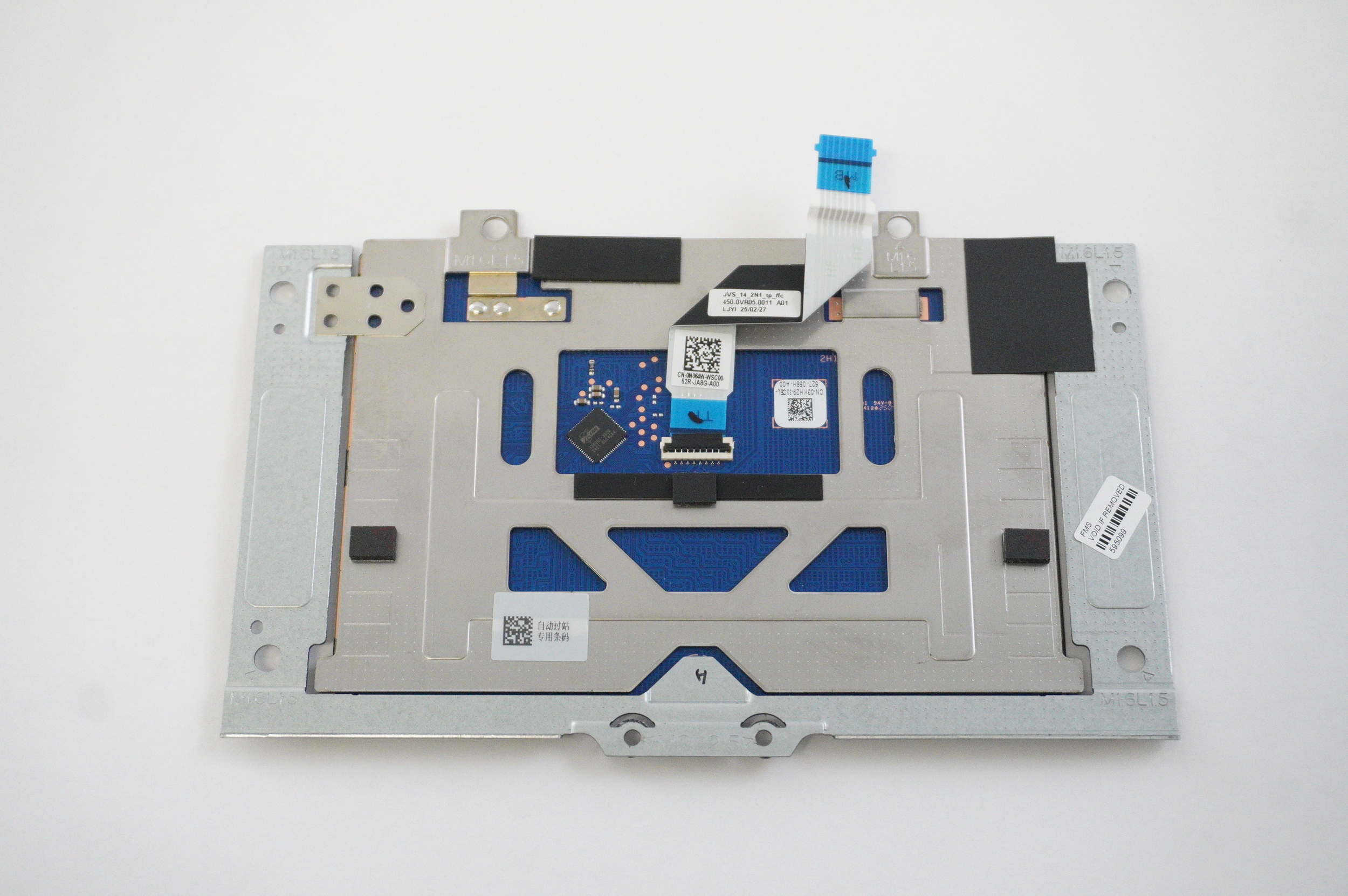 DYK94 Dell Touchpad Module Board Midnight Blue LDB04255-A369BLU-PUS