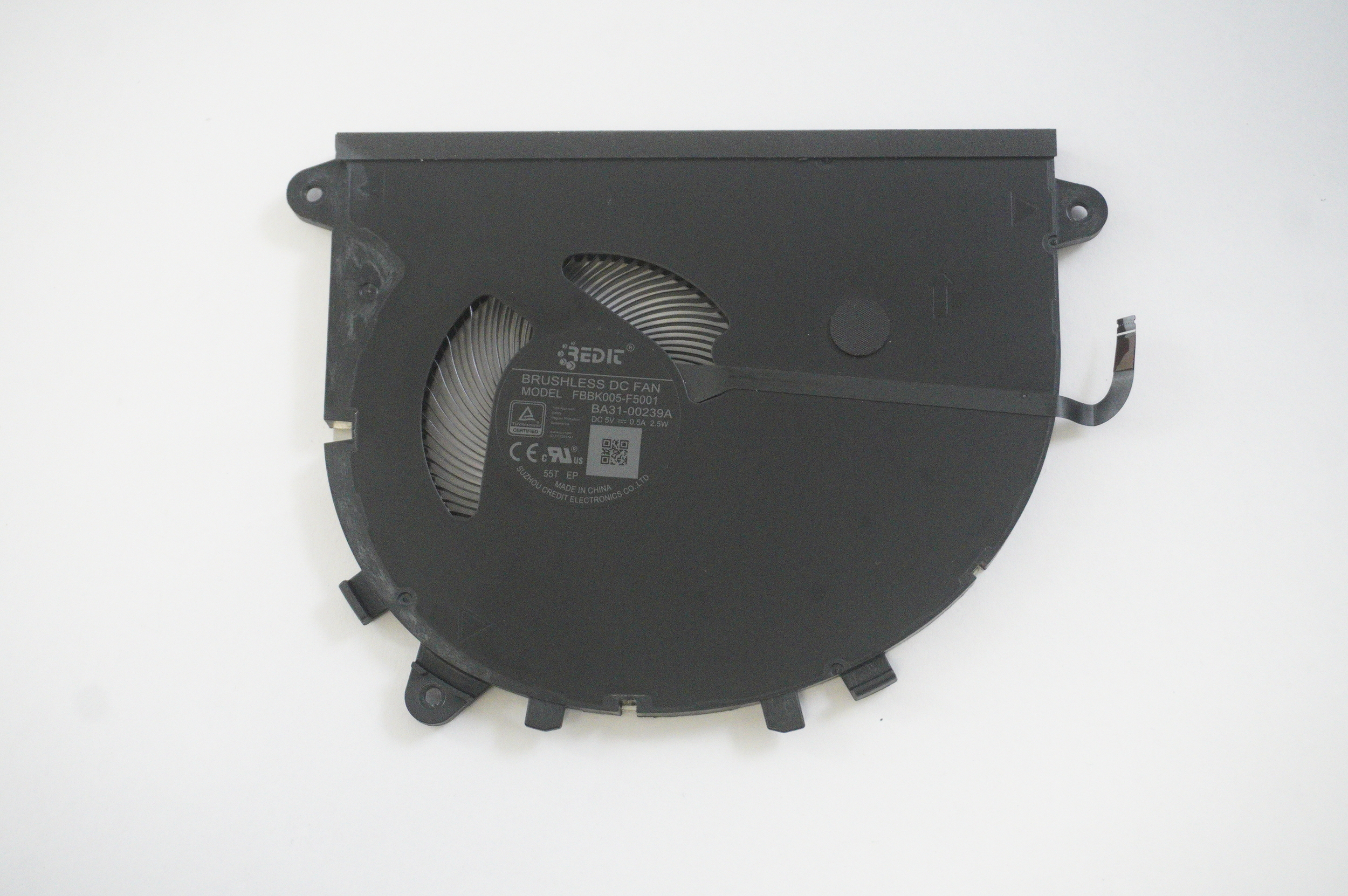 FBBK005-F5001 Samsung Cooling Fan NP750XHD-KB1US