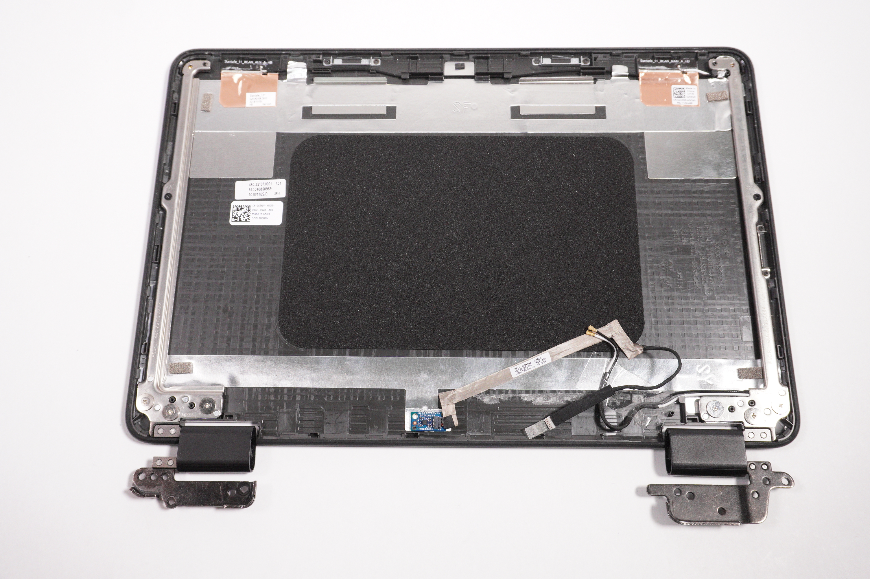 G0HDV Dell LCD Back Cover Black CHROMEBOOK 11-5190