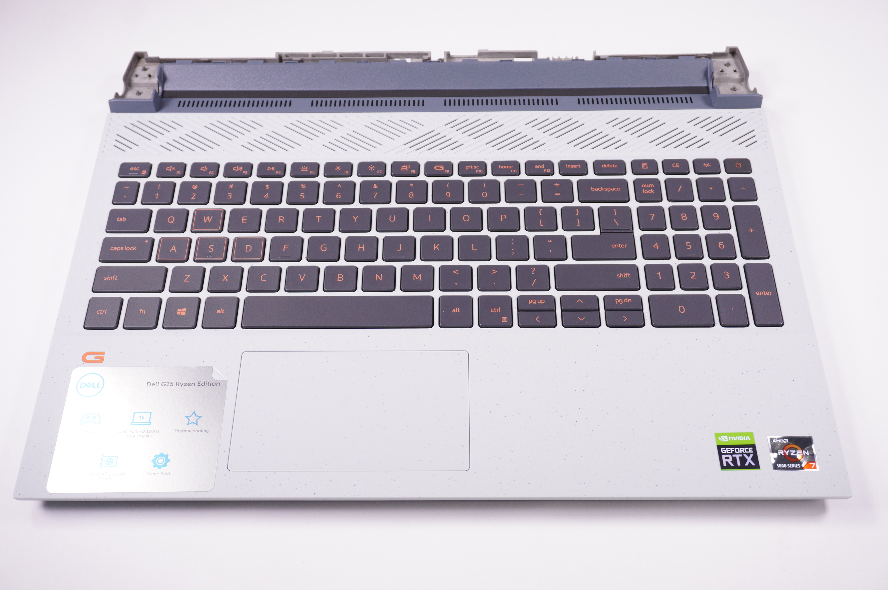 G5PFX Dell US Palmrest Keyboard Green G15RE-A954GRY-PUS