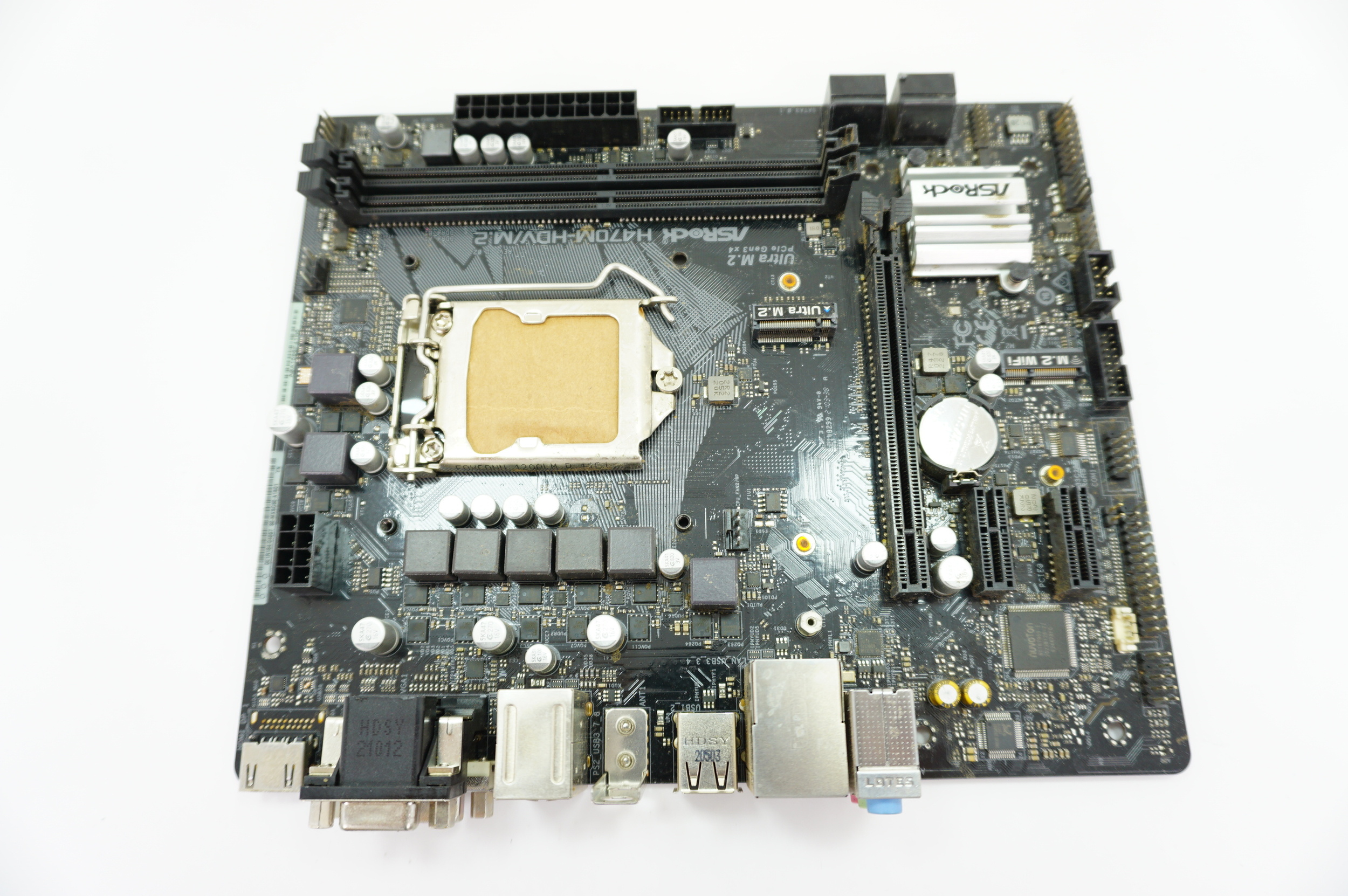 H470M-HDV-M.2 AsRock Intel H470 LGA1200 DDR4 Motherboard H470M