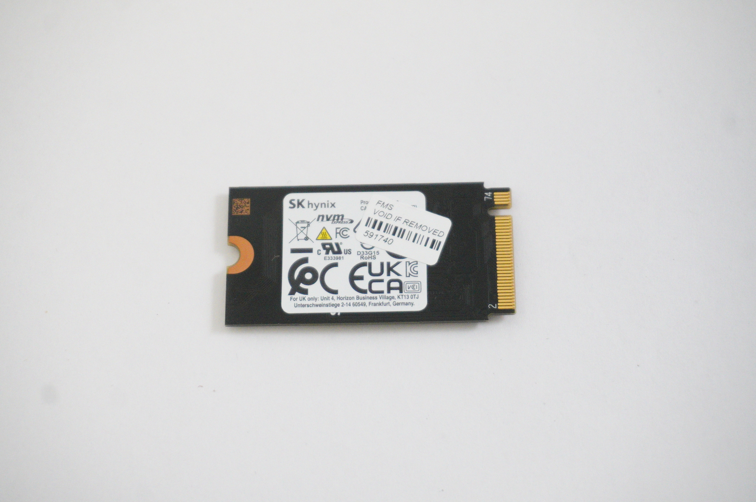 HFS001TEJ4X112N Lenovo 1TB NVMe PCIe Gen4x4 M.2 2242 SSD Drive