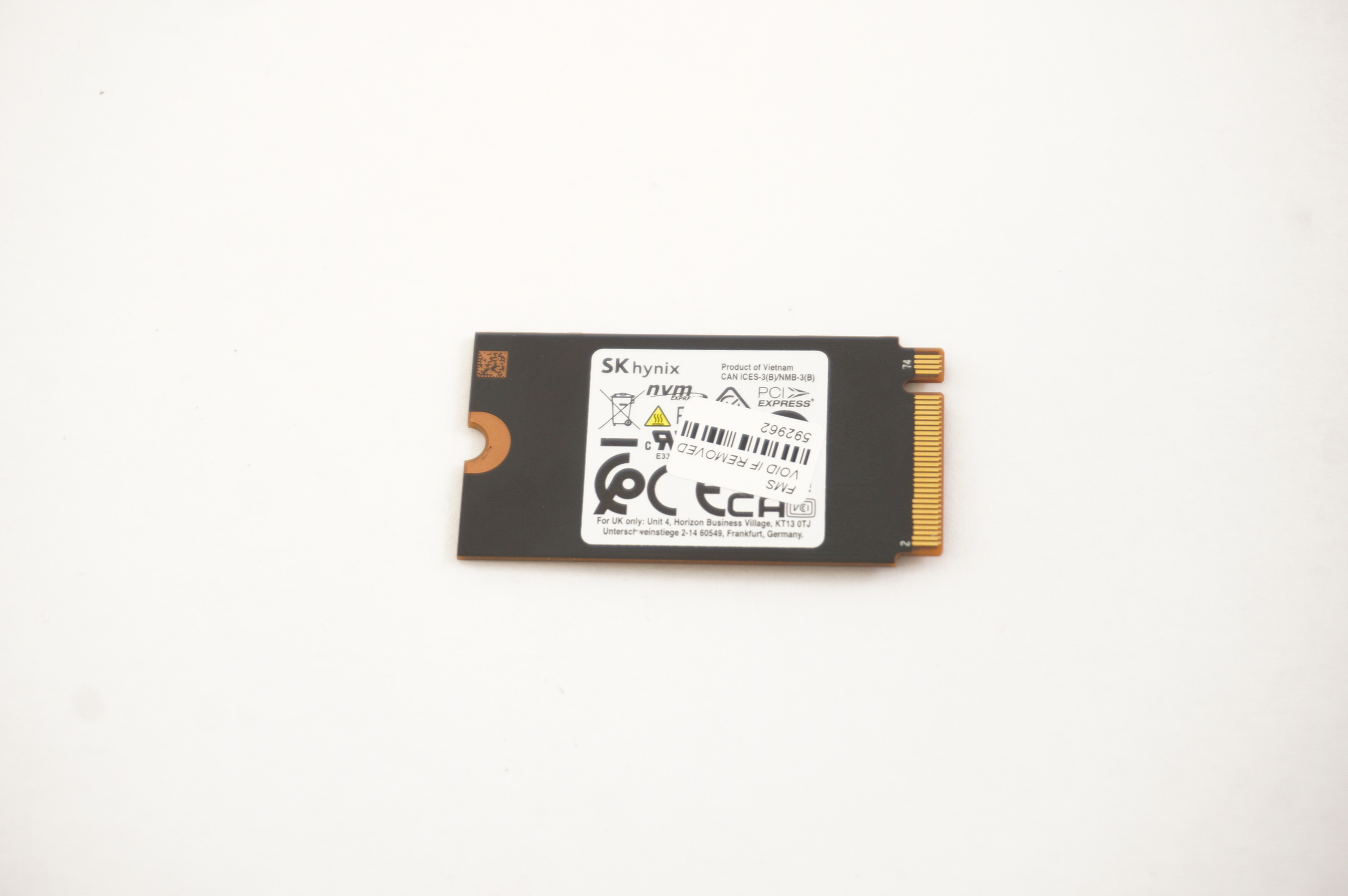 HFS256GEJ4X112N-EA Hynix 256GB PCIe NVMe Gen4x4 M.2 2242 SSD Drive 82H803SDUS
