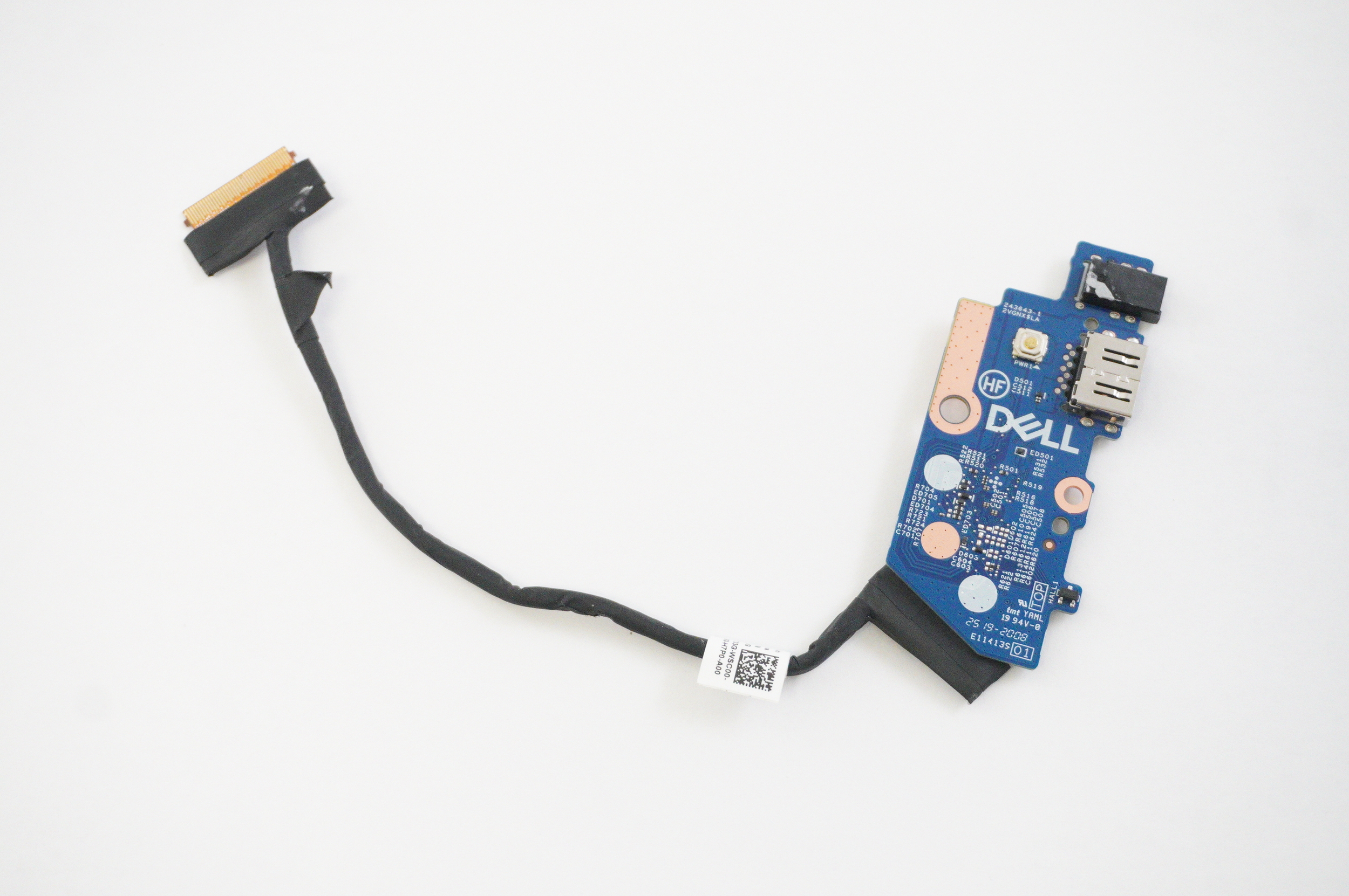 HJM7Y Dell Power Button Board LDB16255-A873BLU-PUS
