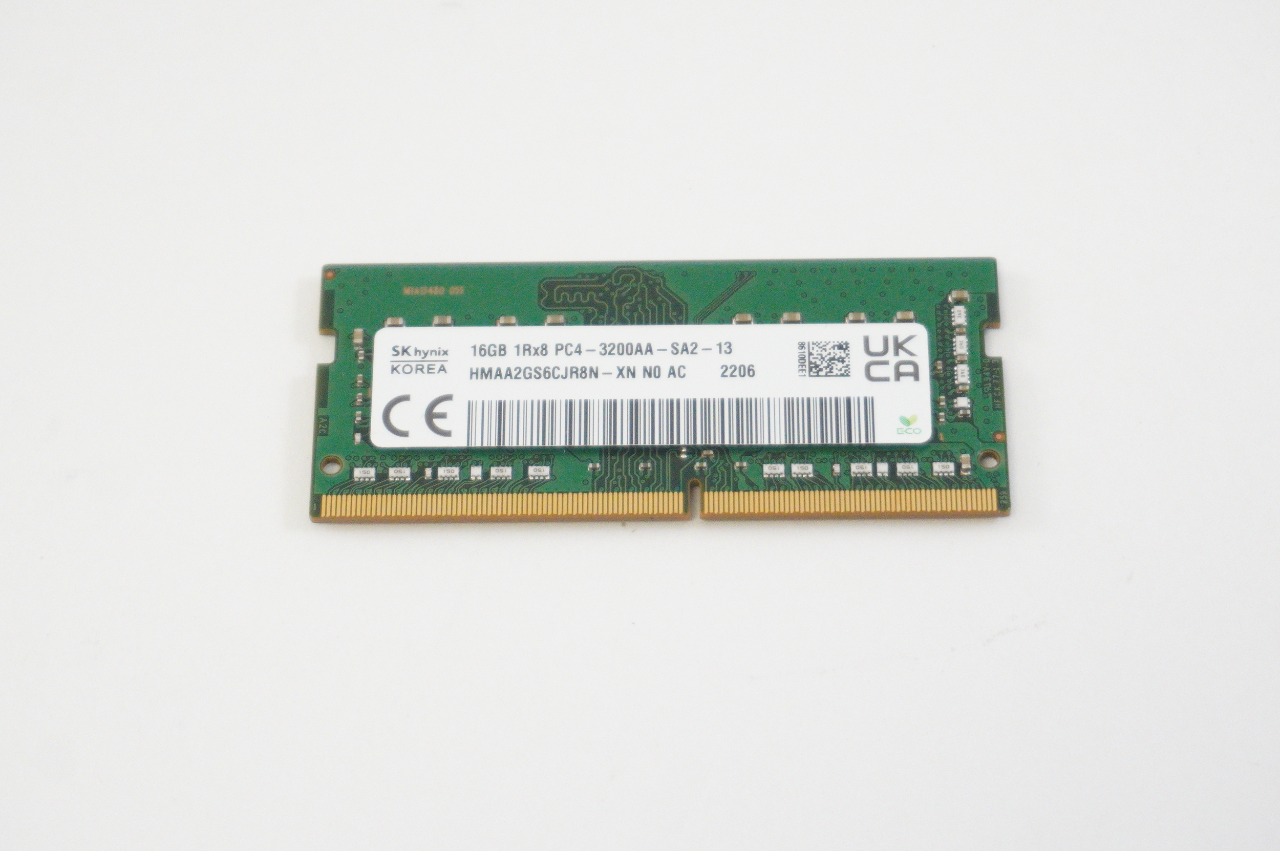 HMAA2GS6CJR8N-XNN0 Hp 16GB PC4-3200AA 3200Mhz DDR4 SO-DIMM Memory