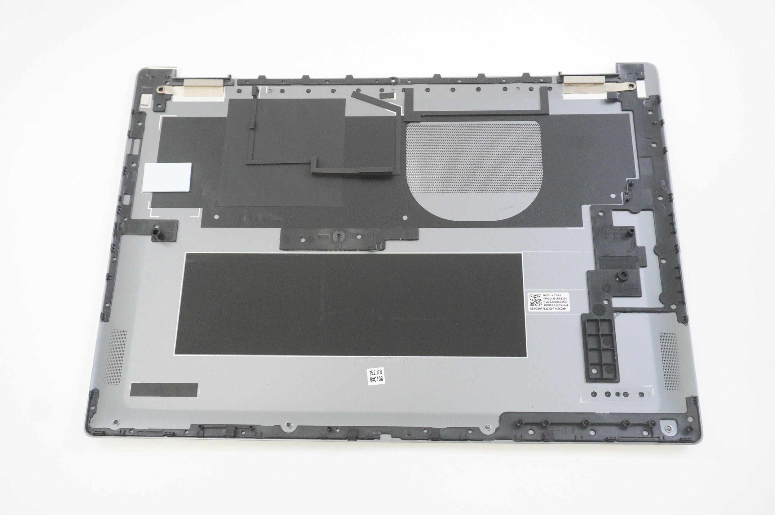 HQ252020023K0 Lenovo Bottom Base Cover Luna Grey 83JT0000US YOGA 7 2-IN-1 16ILL10