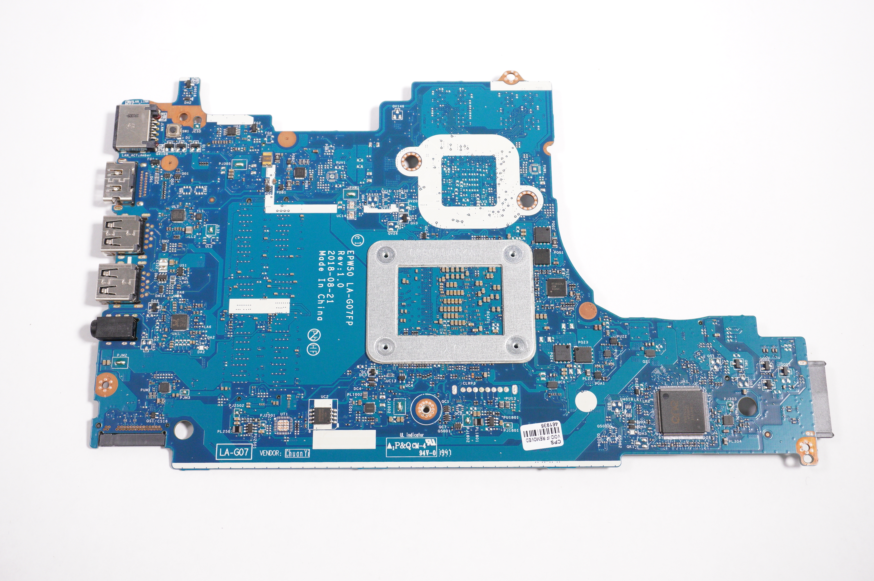 L68088-601 Hp UMA Intel Core i5-10210U WIN Motherboard 15-DA2012TU 15-DA2007TU