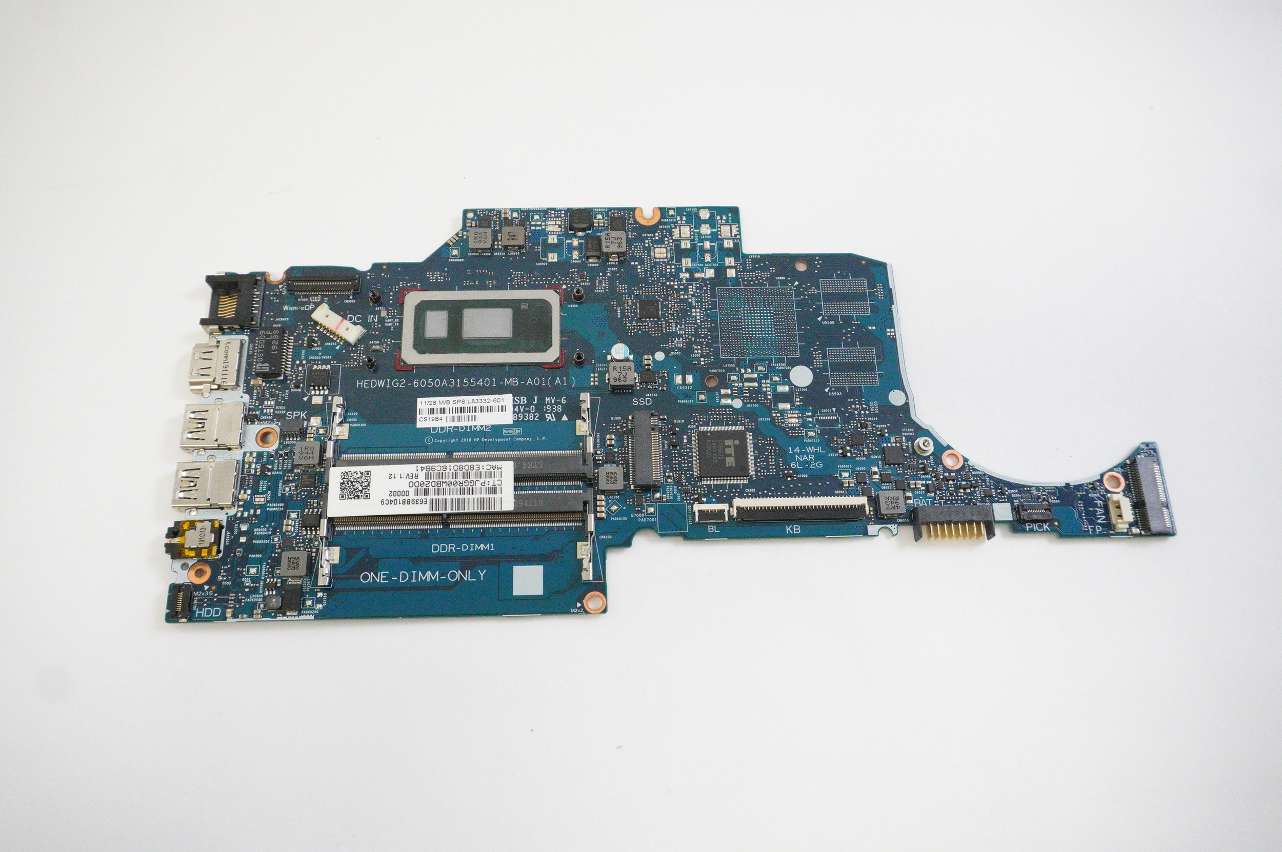 L83332-601 Hp Intel Pentium 5405U Motherboard 14-CF1011DS