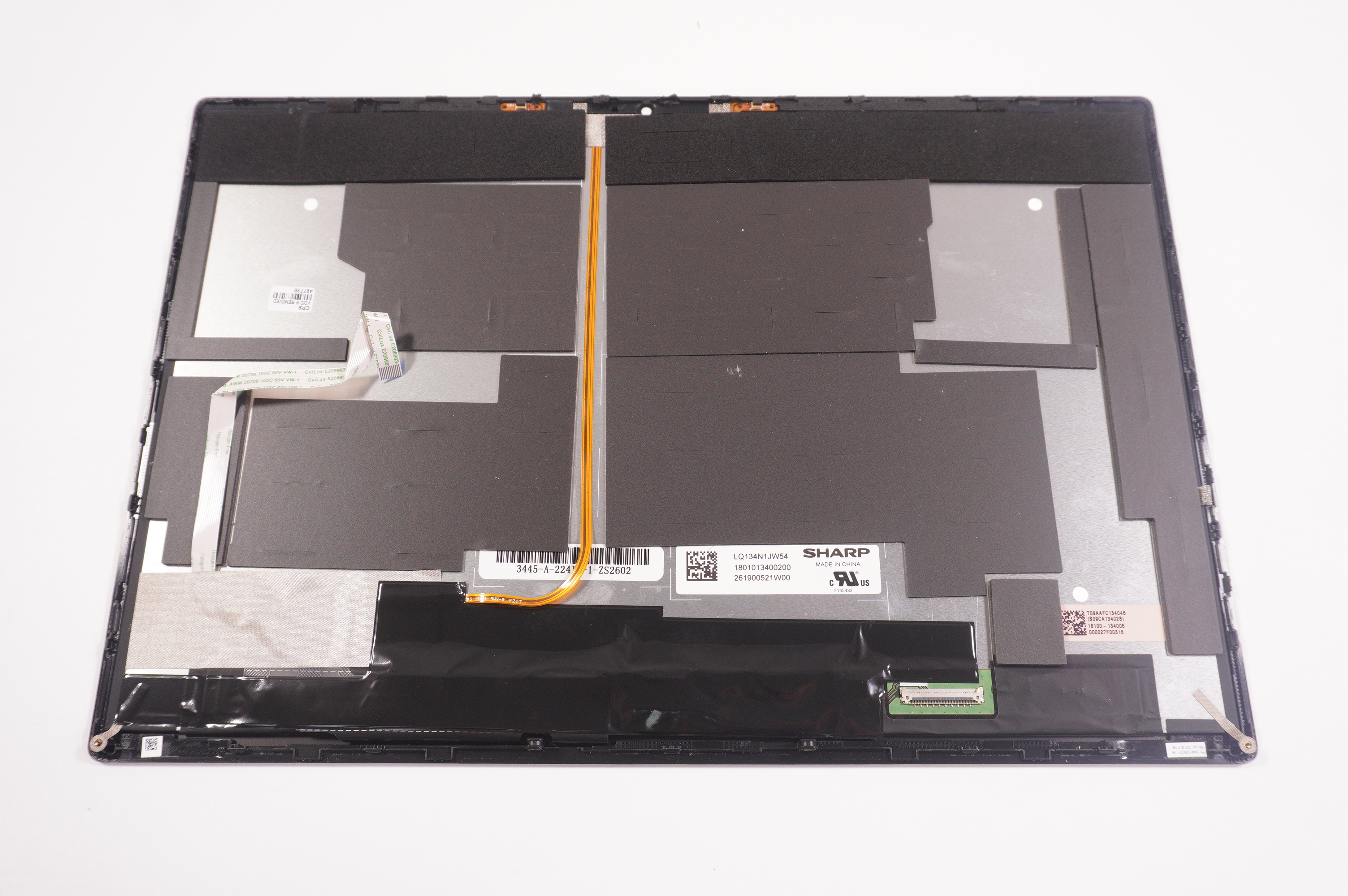 LQ134N1JW54 Asus 13.4 WUXGA G Touch Screen WV Display Assembly GZ301ZE-Z13.I93050T