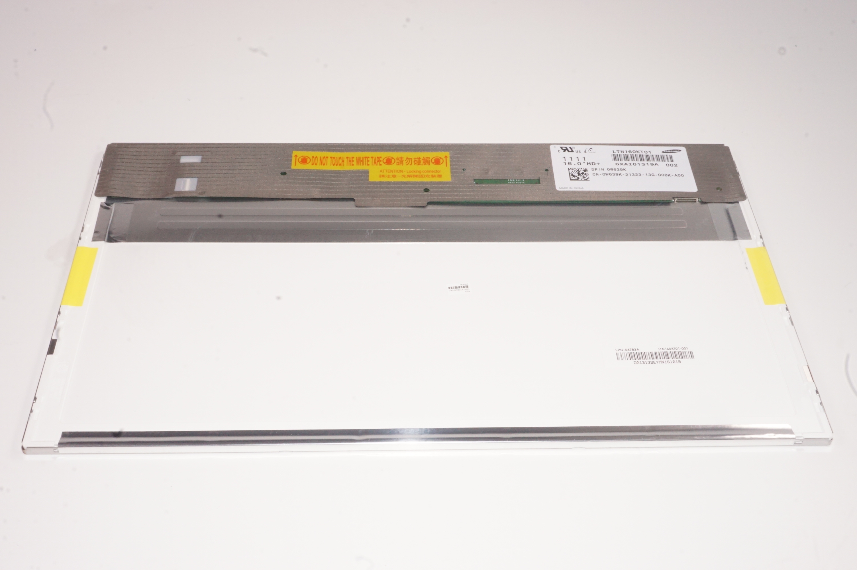 LTN160KT01-002 Dell 16” HD  LED 50 Pin Matte Screen