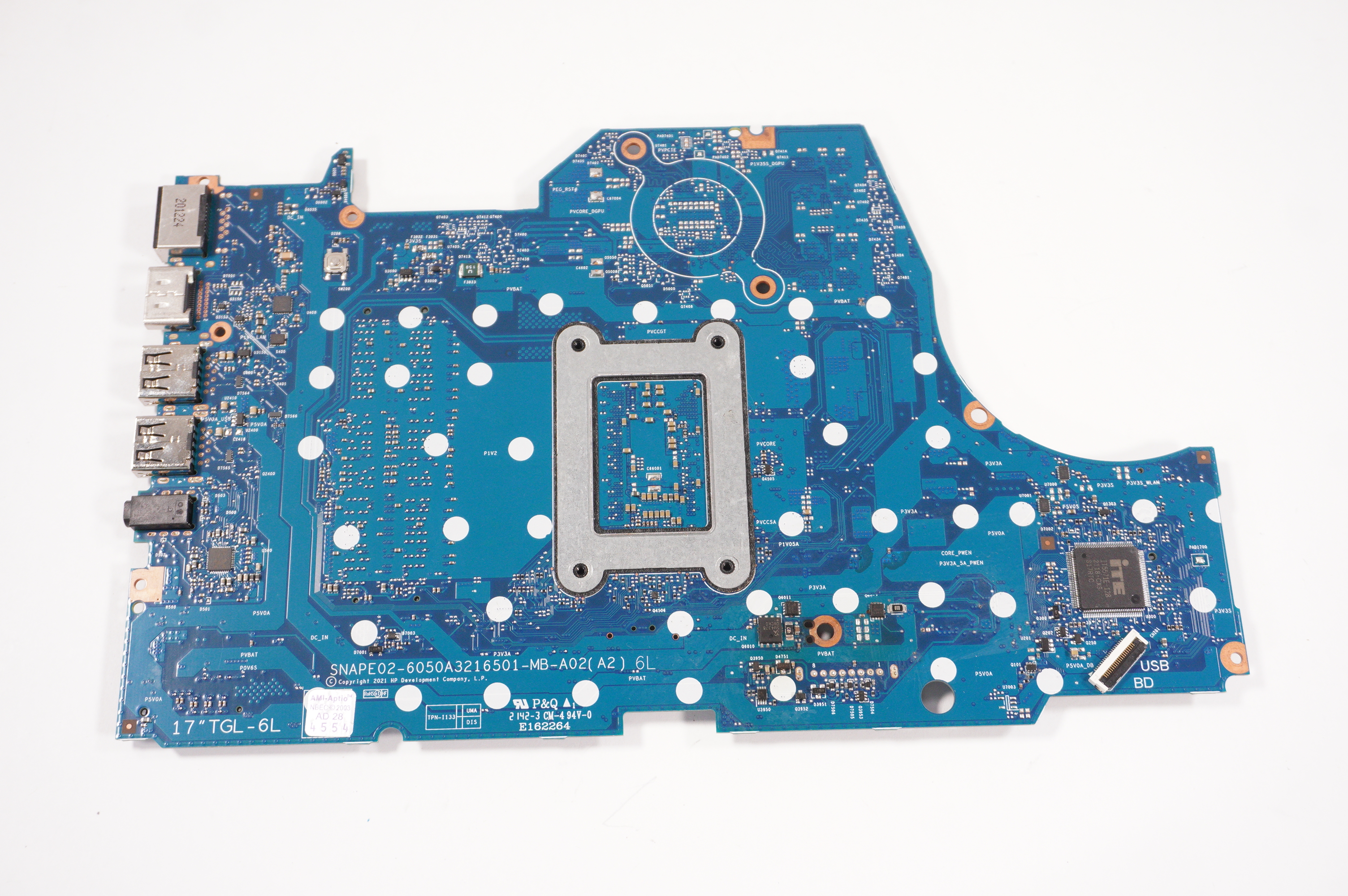 M12539-601 Hp Intel Core i3-1115G4 Motherboard 17-BY4013DX 17-BY4063ST