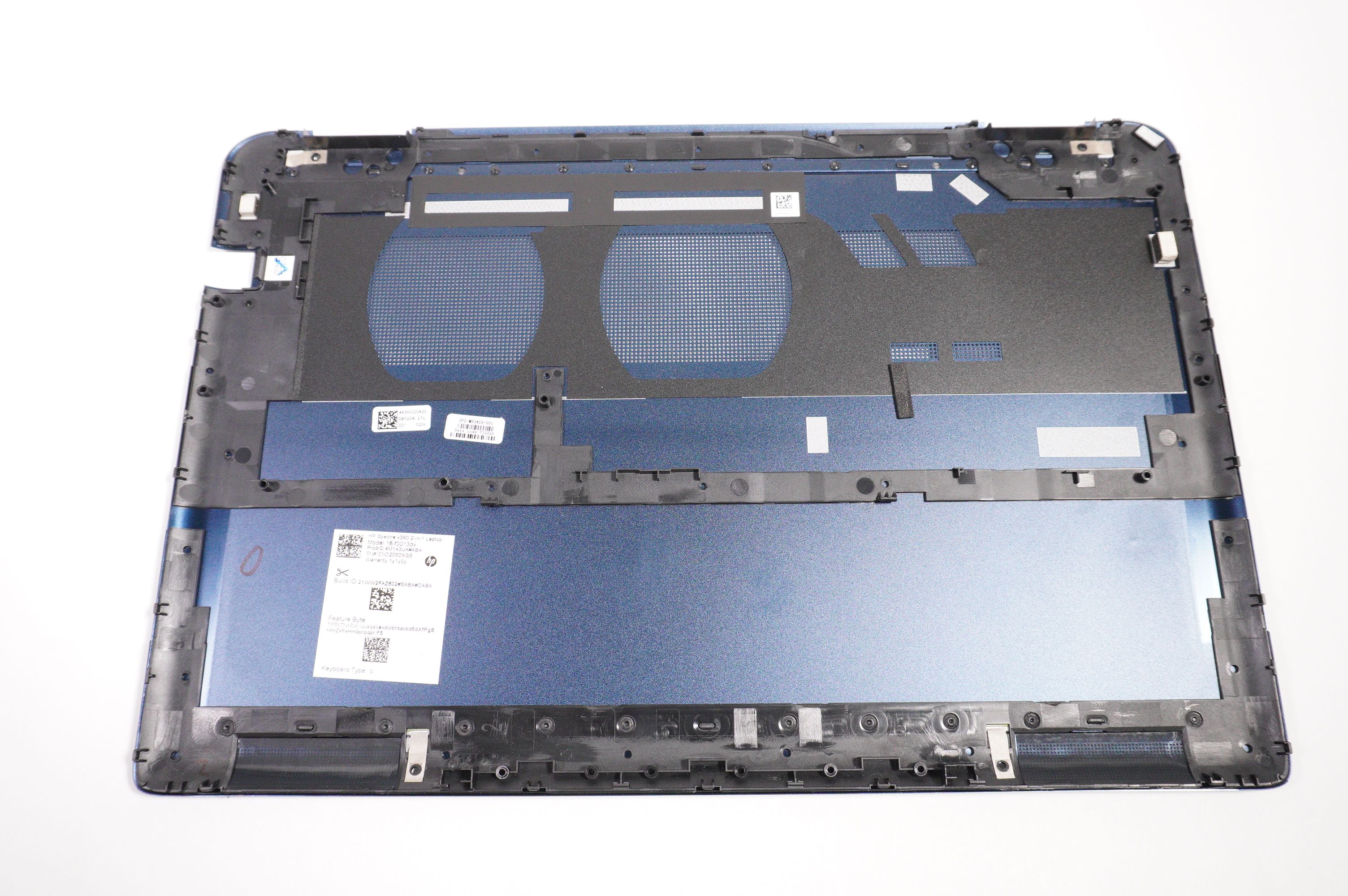 M83459-001 Hp Bottom Base Cover Nocturne Blue 16-F0013DX 16-F0022TX