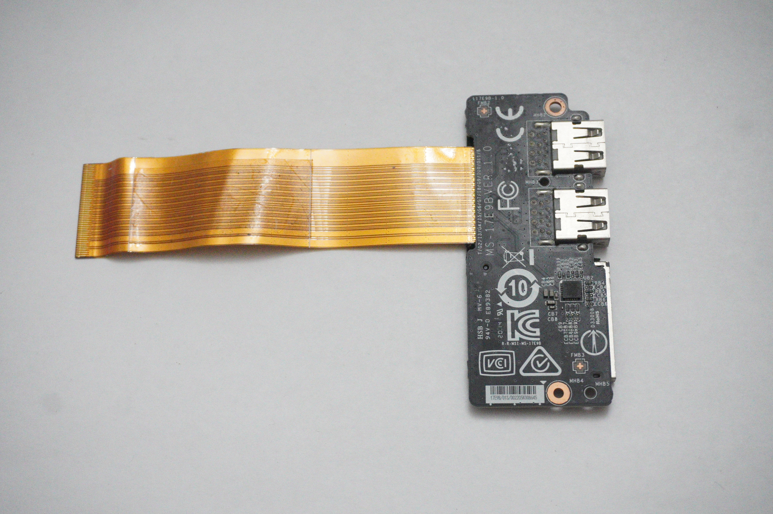 MS-17E9B-VER:1.0 MSI USB Board MSI GP76 MSI GE75 RAIDER 10SE-008US