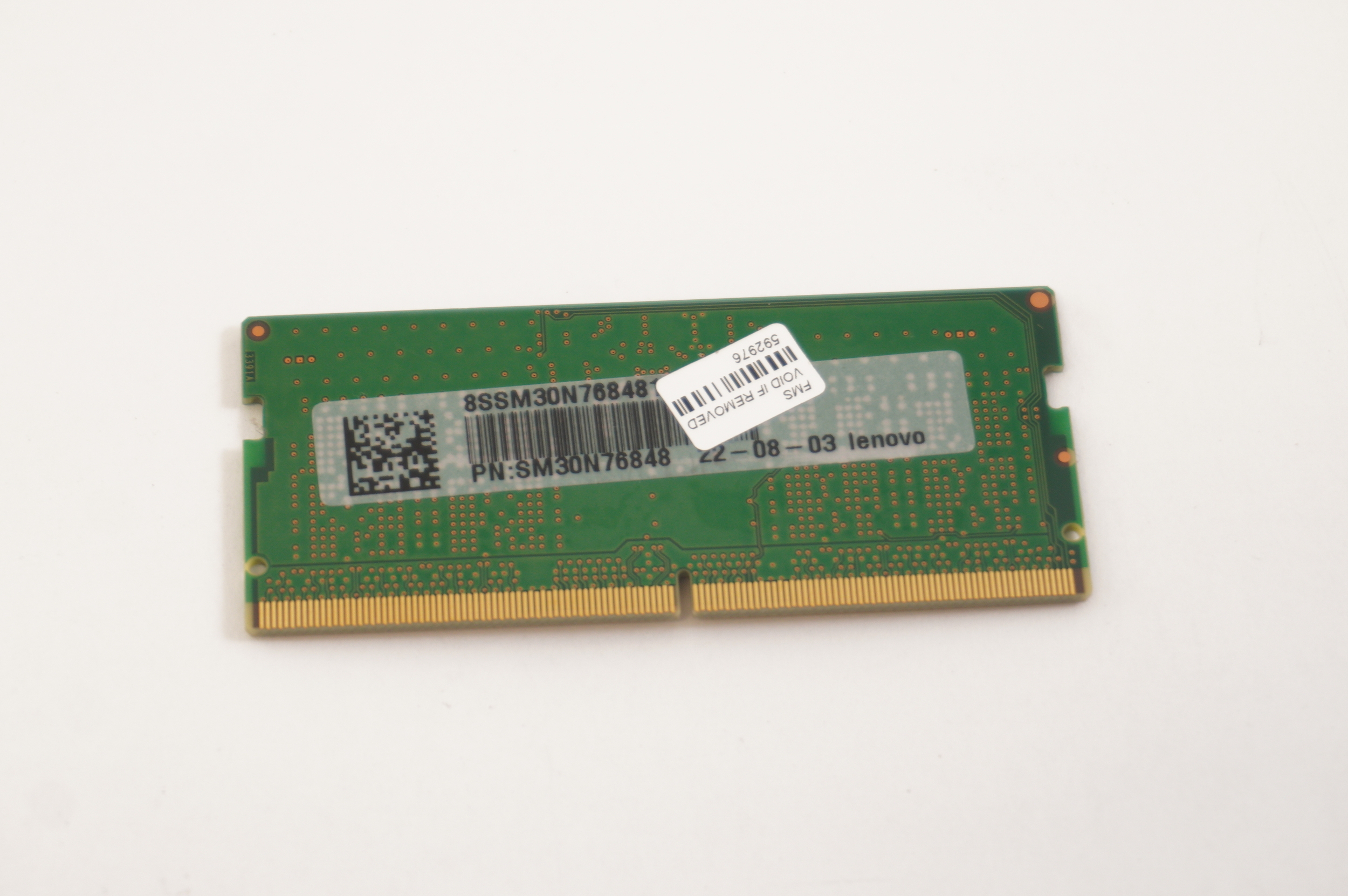 MTC4C10163S1SC48BA1 Micron 8GB PC5-4800B DDR5 4800 SO-DIMM Memory IdeaPad Gaming 3 15ARH7