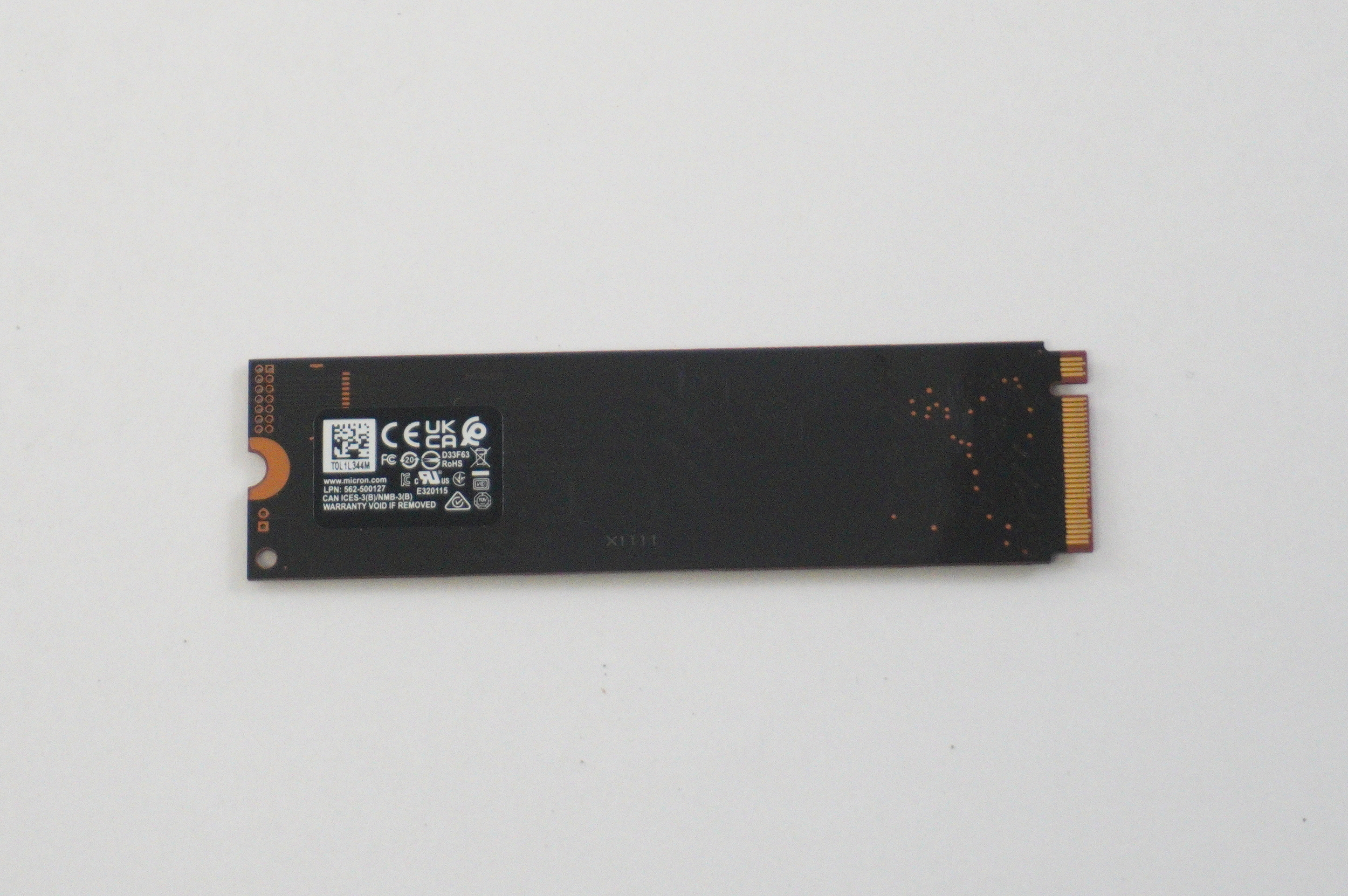 MTFDKBA1T0QFM-1BD1AABGB Micron 1TB PCIe NVMe Gen4x4 M.2 2280 SSD Drive