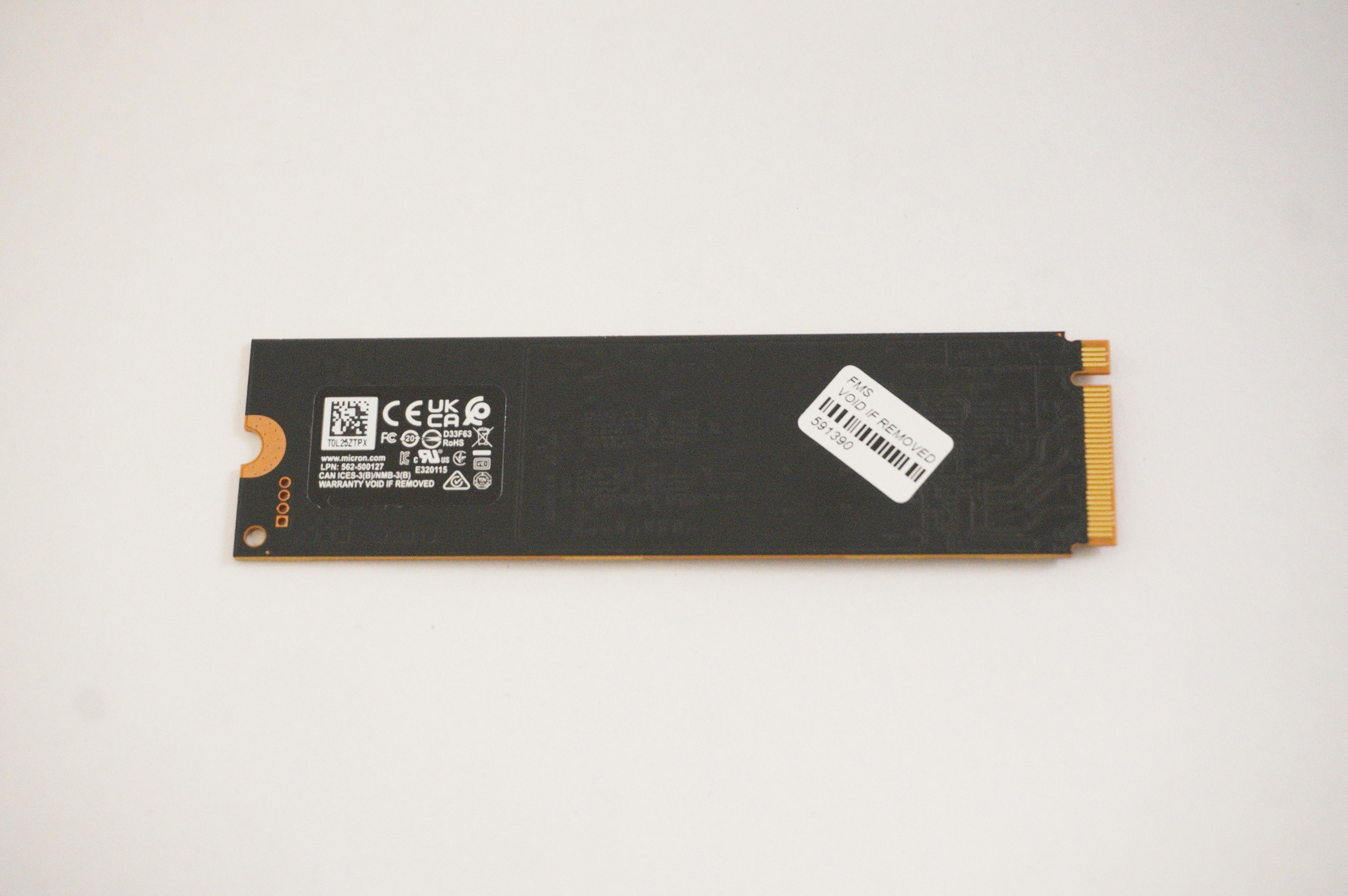 MTFDKBA512QGN-1BN1AABGA 512GB PCIe NVMe Gen4x4 M.2 2280 SSD Drive UX3407QA-X1P512