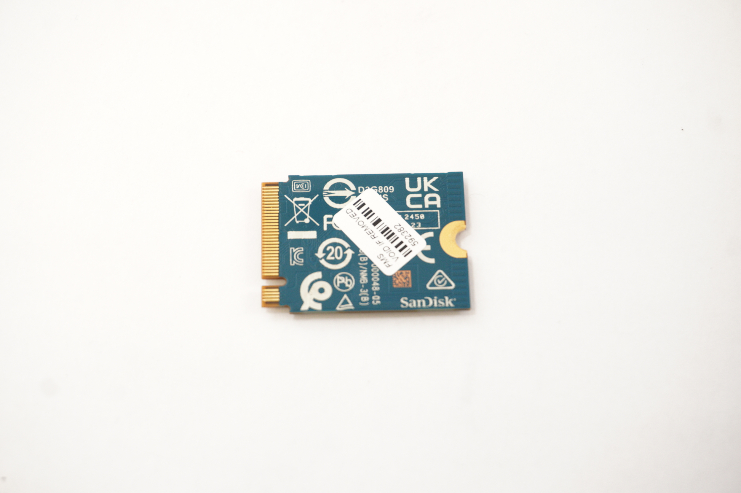 N0645DW Dell 1TB NVMe PCIe Gen4 X4 M.2 2230 SSD Drive
