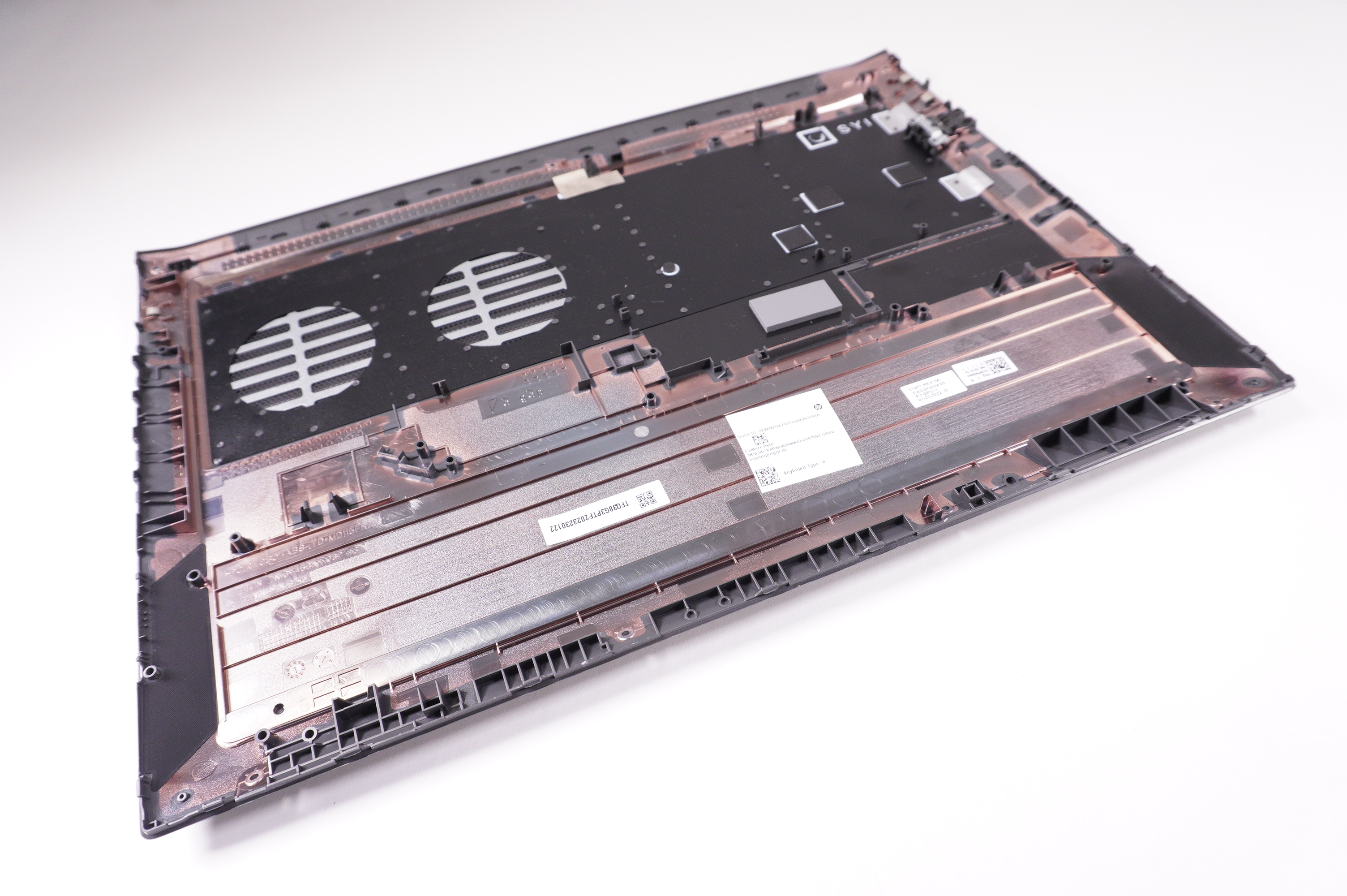 N13317-001 Hp Bottom Base Cover Mica Silver 15-FA0031DX
