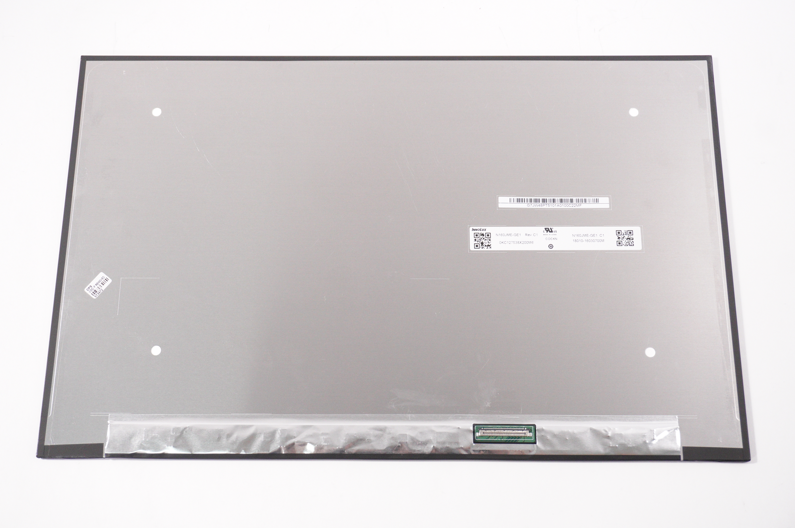 N160JME-GEK Innolux  LCD 16.0′ WUXGA WV EDP 165HZ GU603VV-G16.I74060