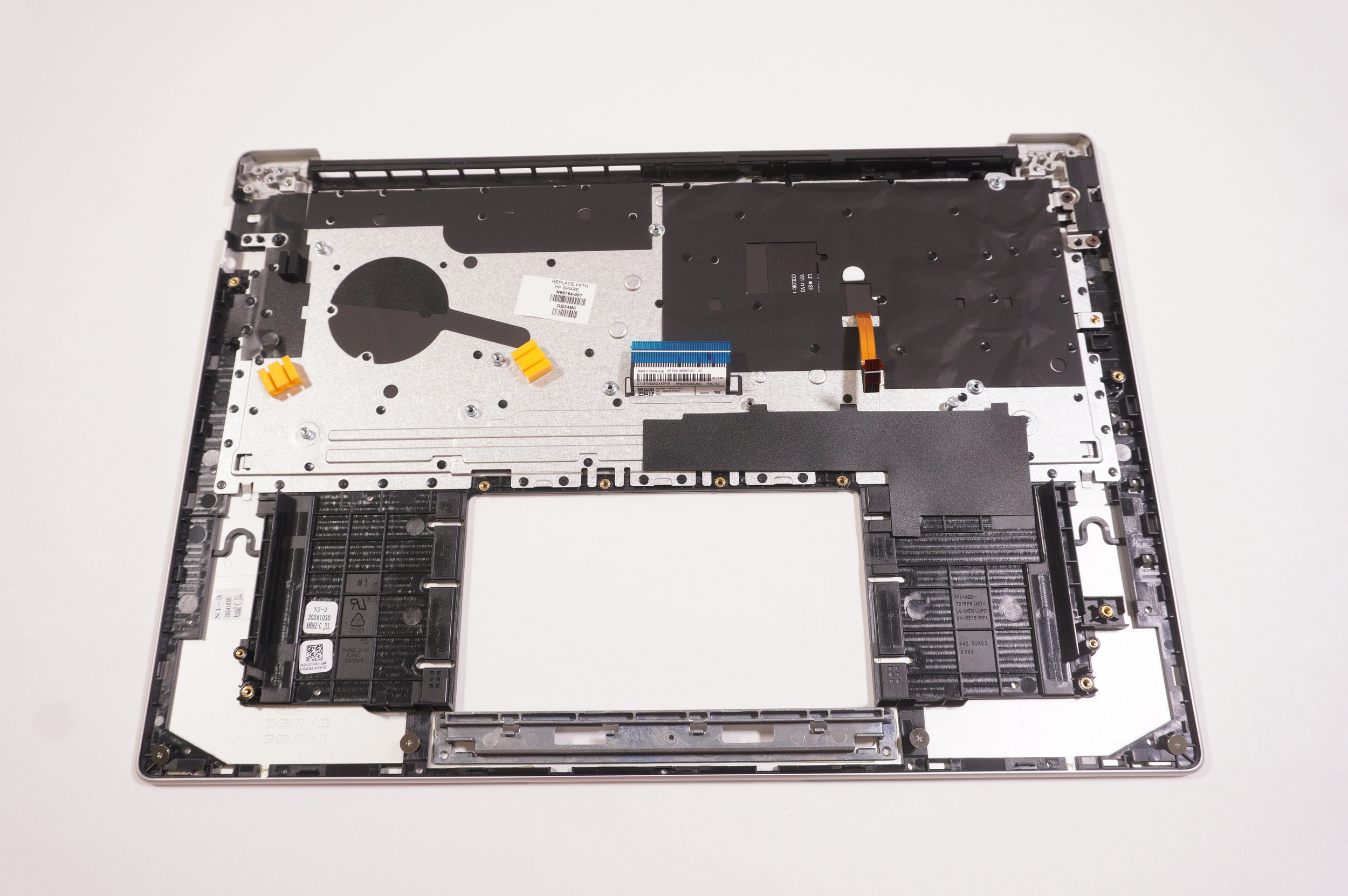 N99794-001 Hp US Palmrest Keyboard BL Glacier Silver 14-FE0013DX