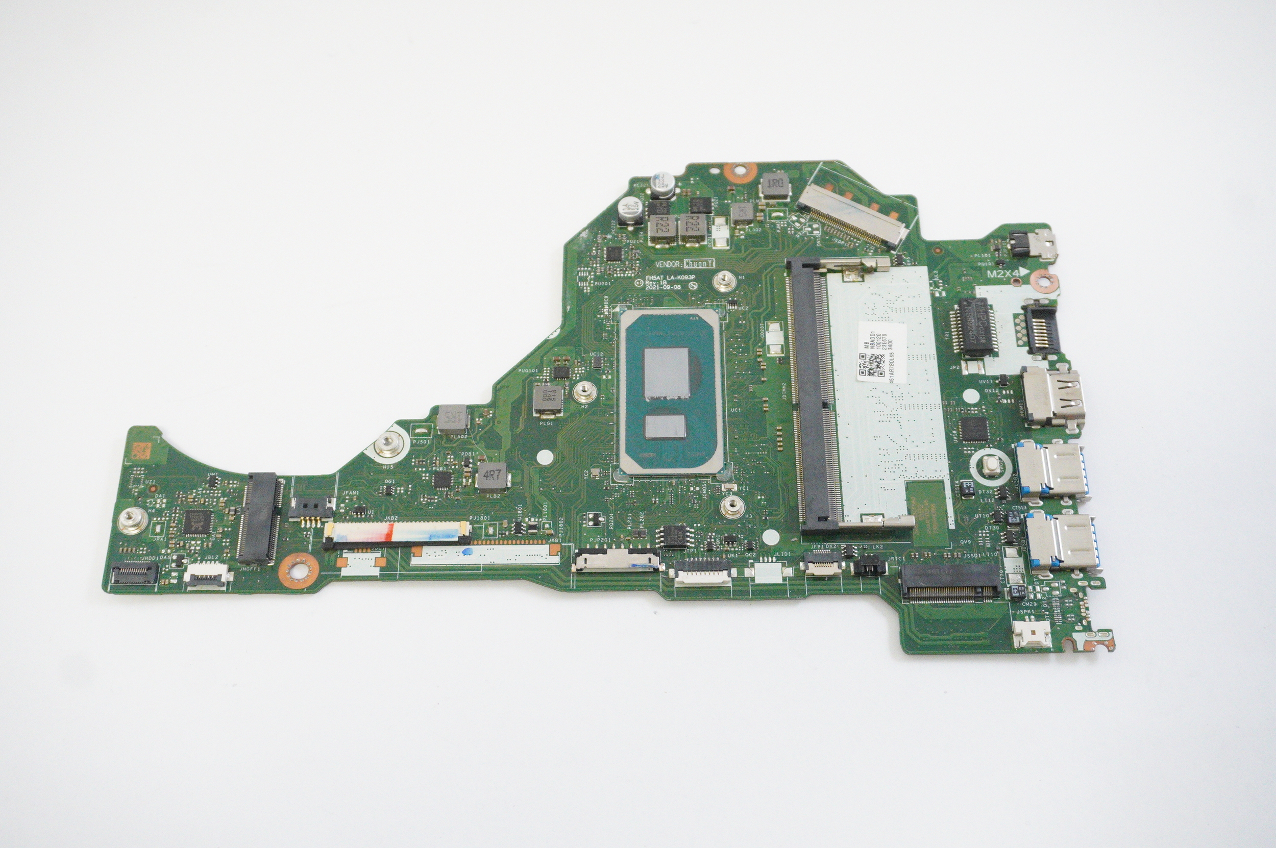 NB.ADD11.001 Acer Intel Core i3-1115G4 4GB Motherboard A315-58