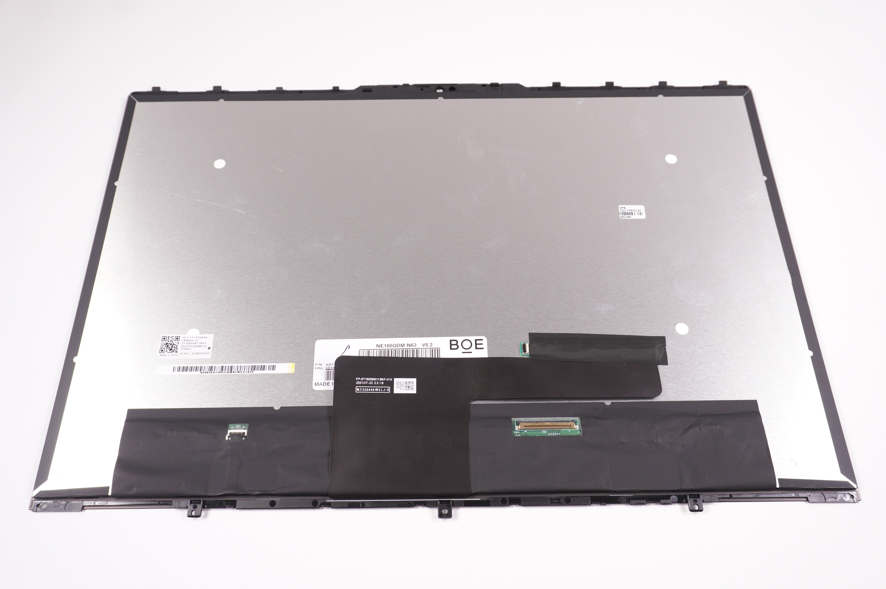 NE160QDM-N63-V8.2 Lenovo 16.0” 60HZ Touch Screen Assembly