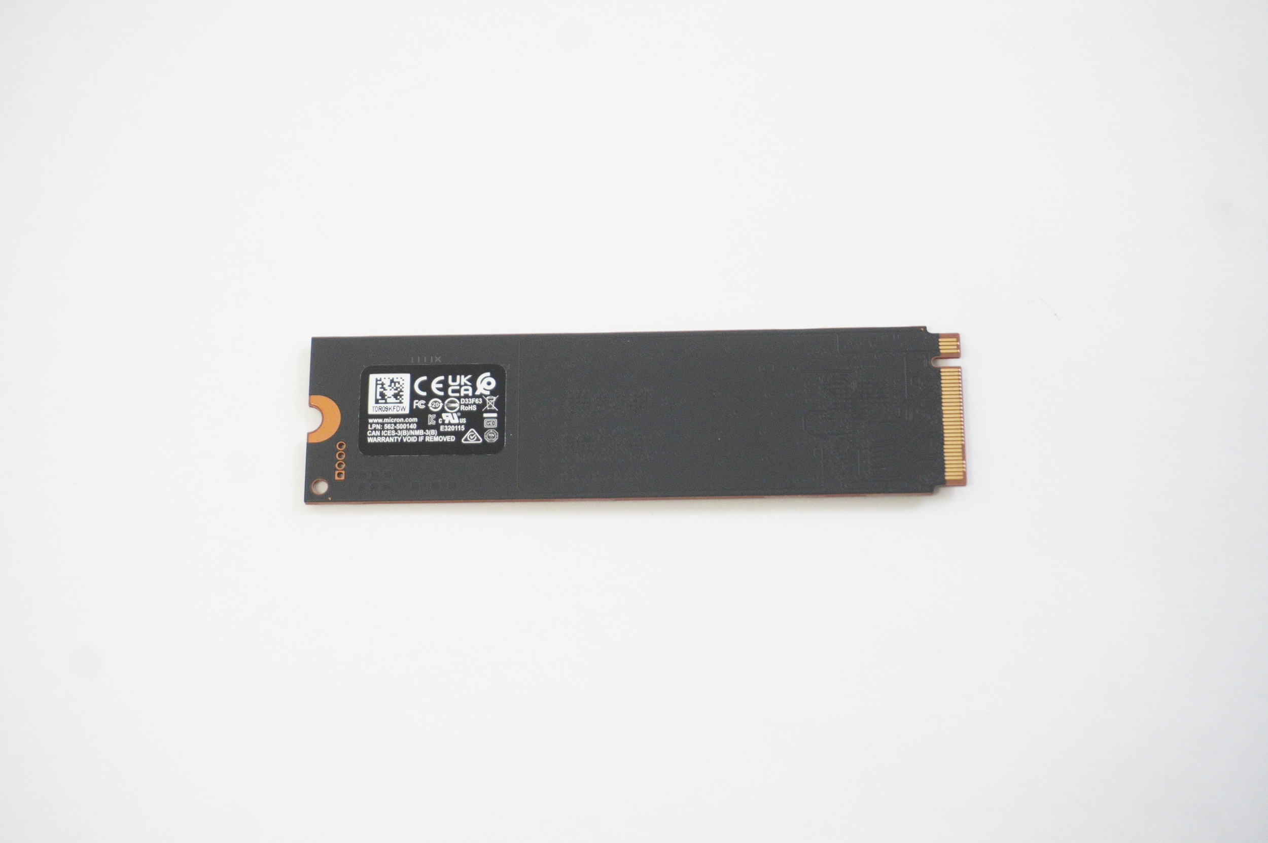 P05900-001 Micron Micron 1TB 2500 PCIe Gen4x4 M.2 2280 NVMe SSD Drive