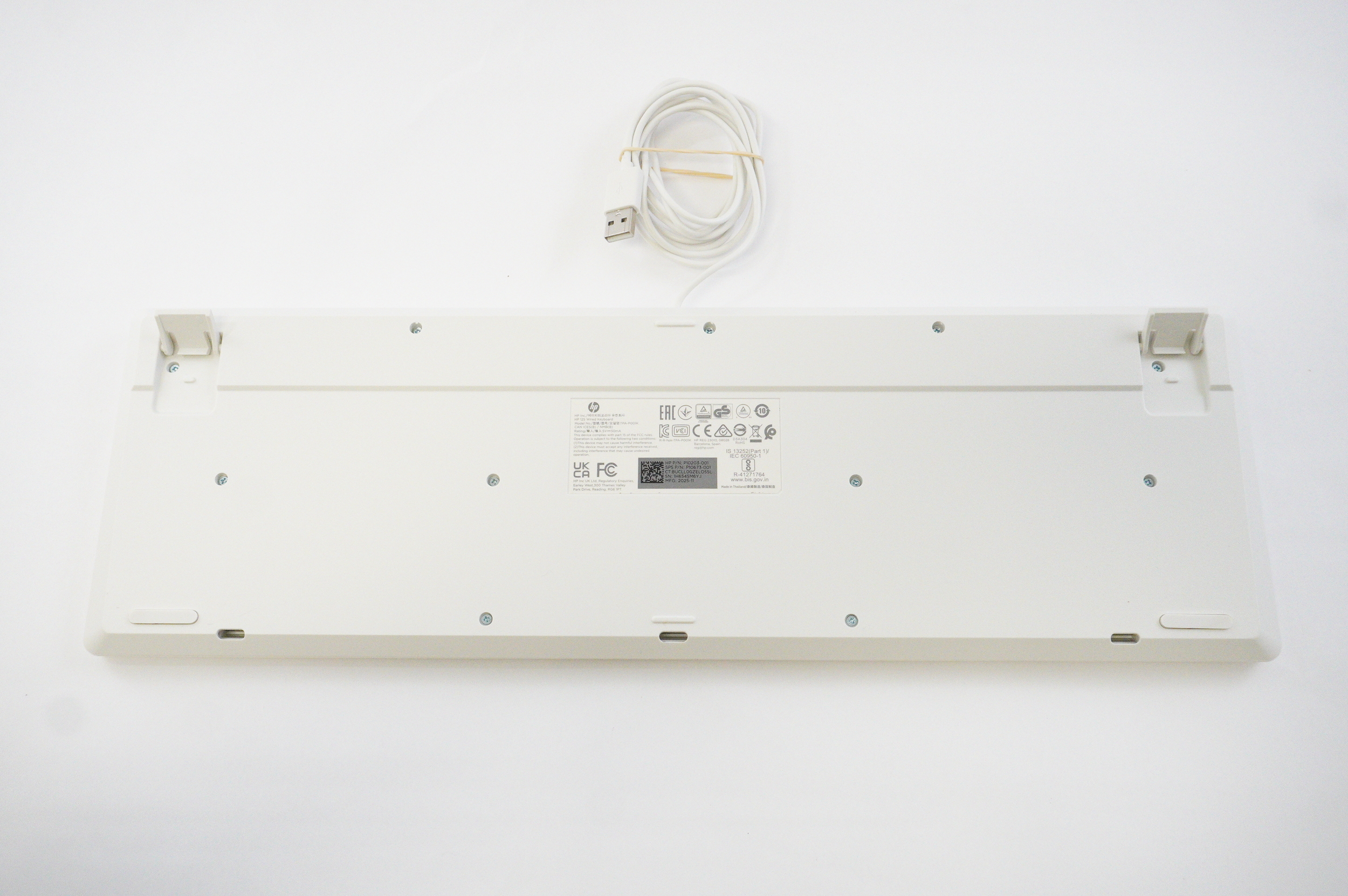 P10673-001 Hp US Keyboard  White Wired 22-DG0034