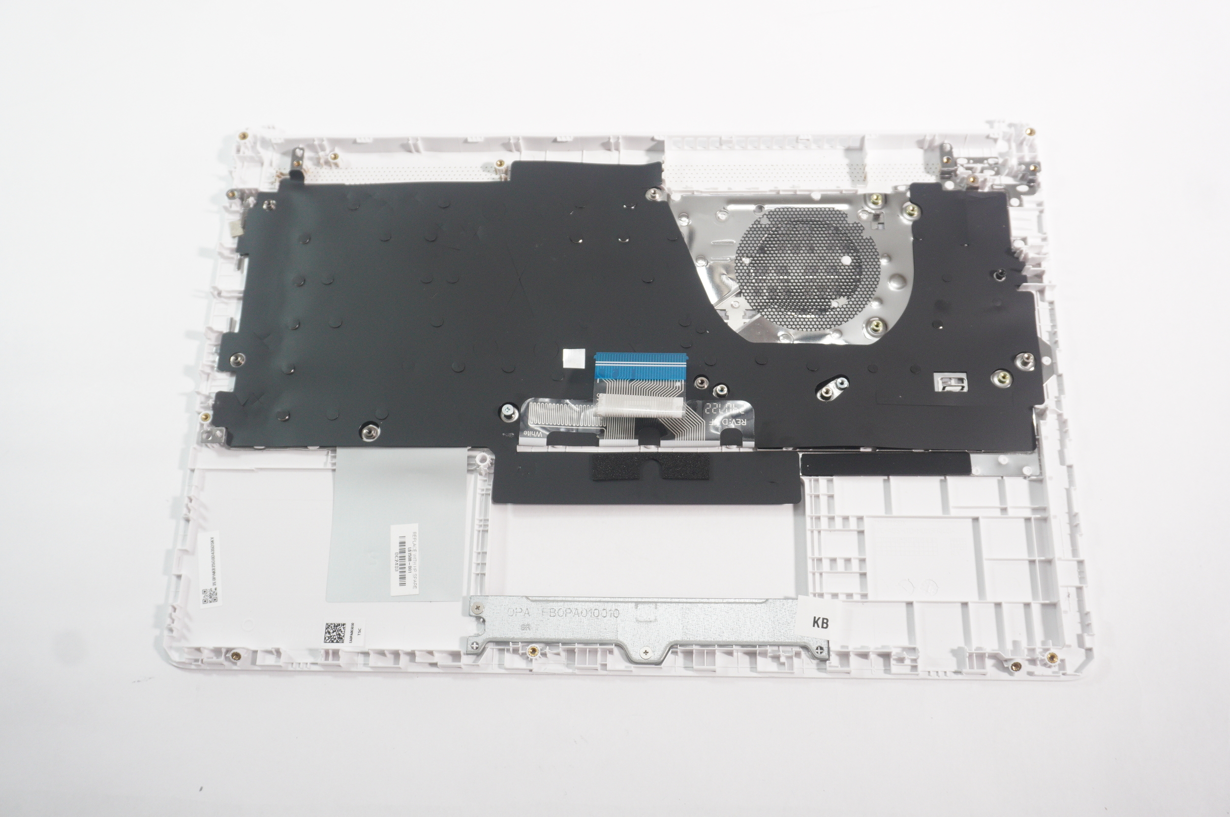 P25914-001 Hp US Palmrest Keyboard Snowflake White 14-DQ3000DX