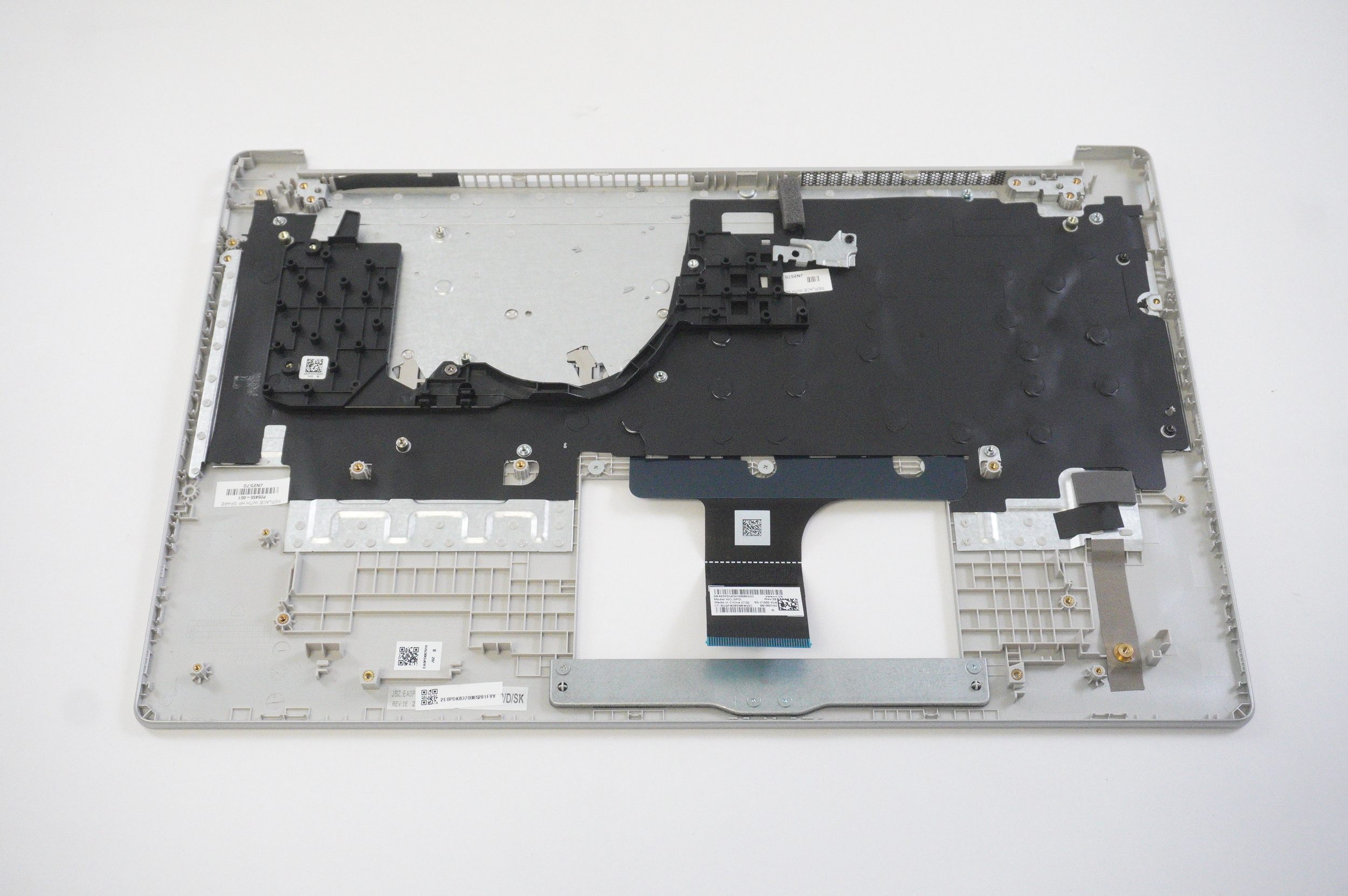 P26455-001 Hp US Palmrest Keyboard Silver 15-FD0127DX