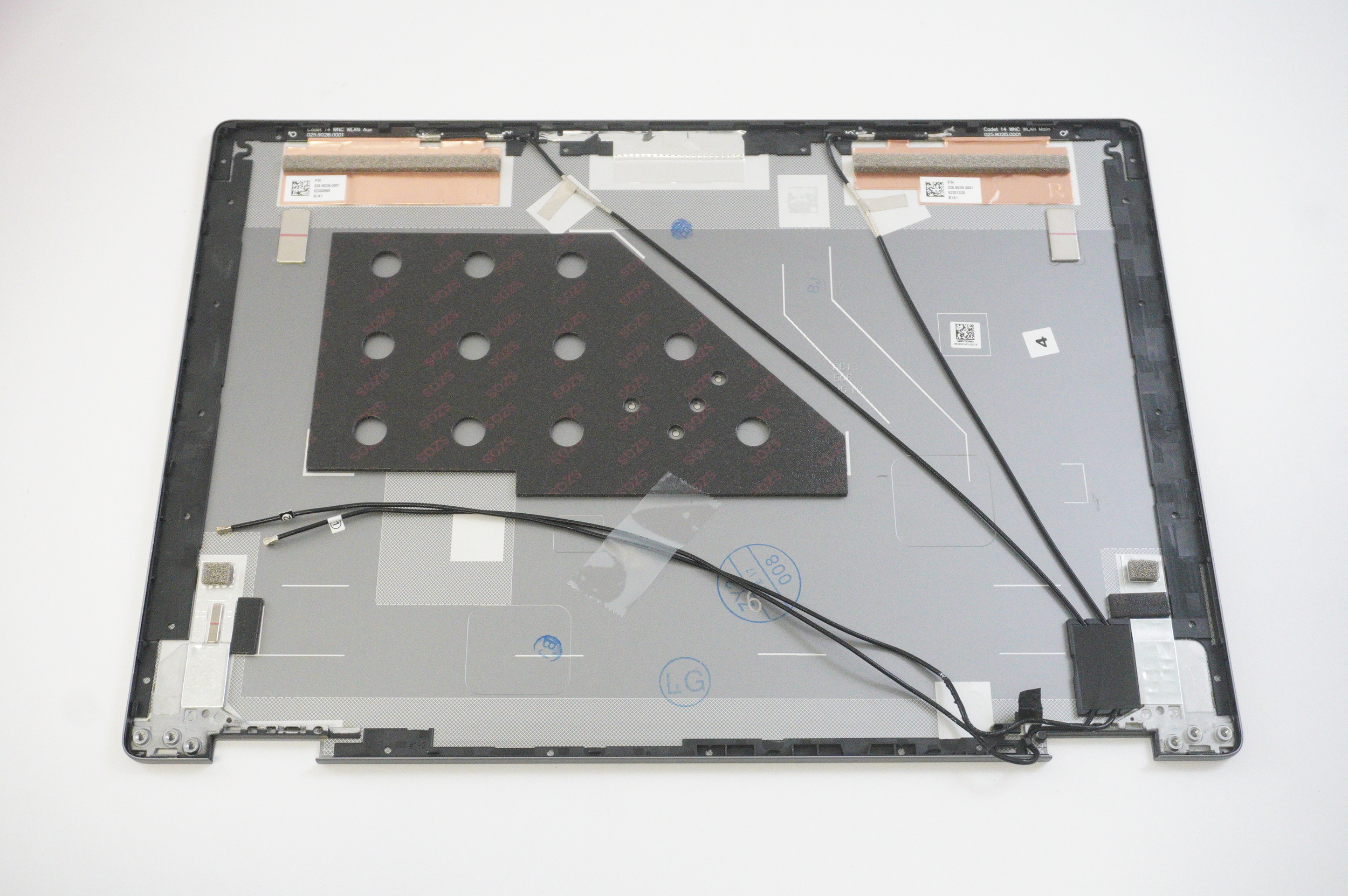 P31096-001 Hp LCD Back Cover W/Antenna Meteor Silver 14-FK0033DX