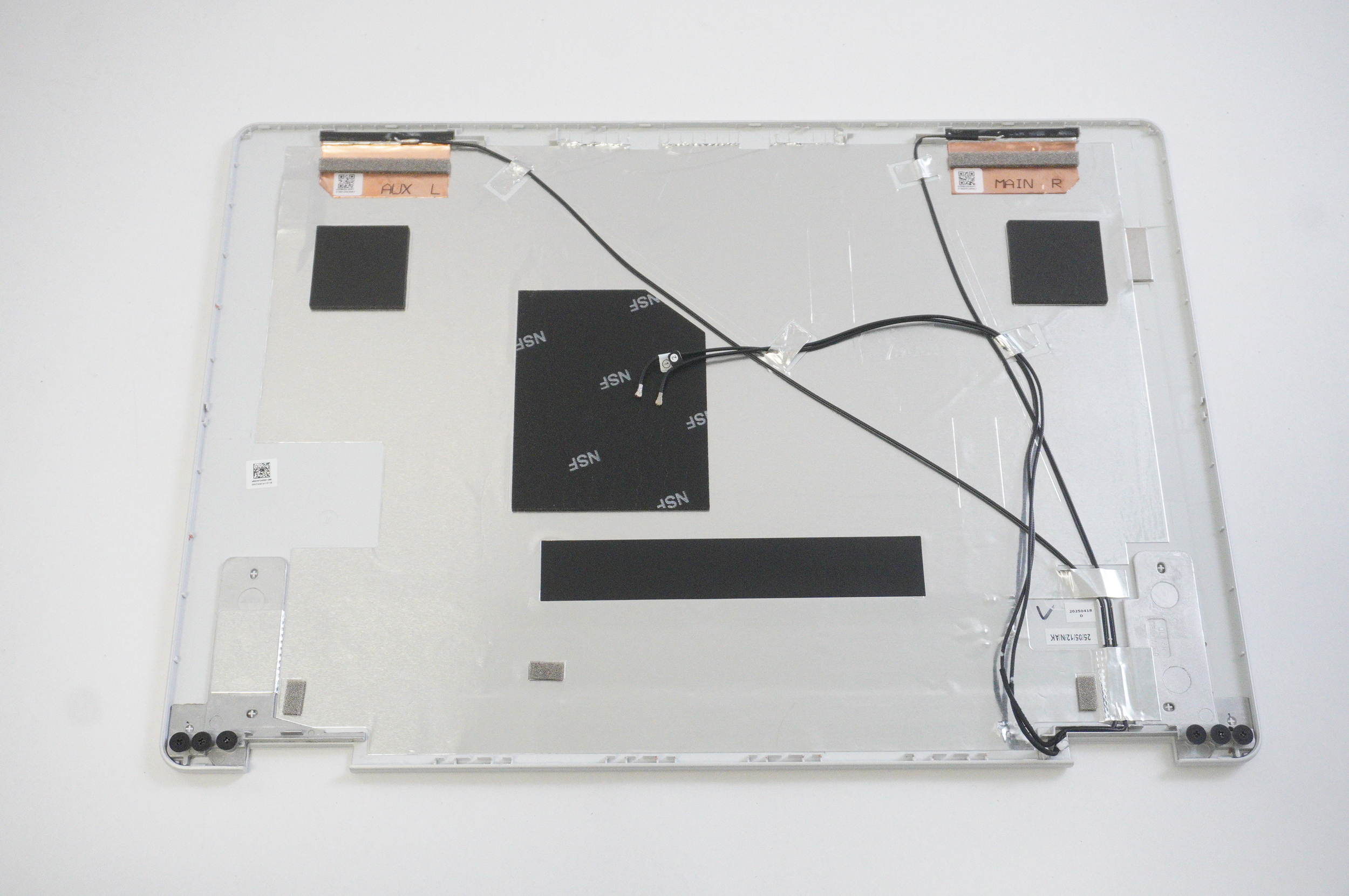 P35301-001 Hp LCD Back Cover W/ Antenna Glacier Silver 14-FP0023DX