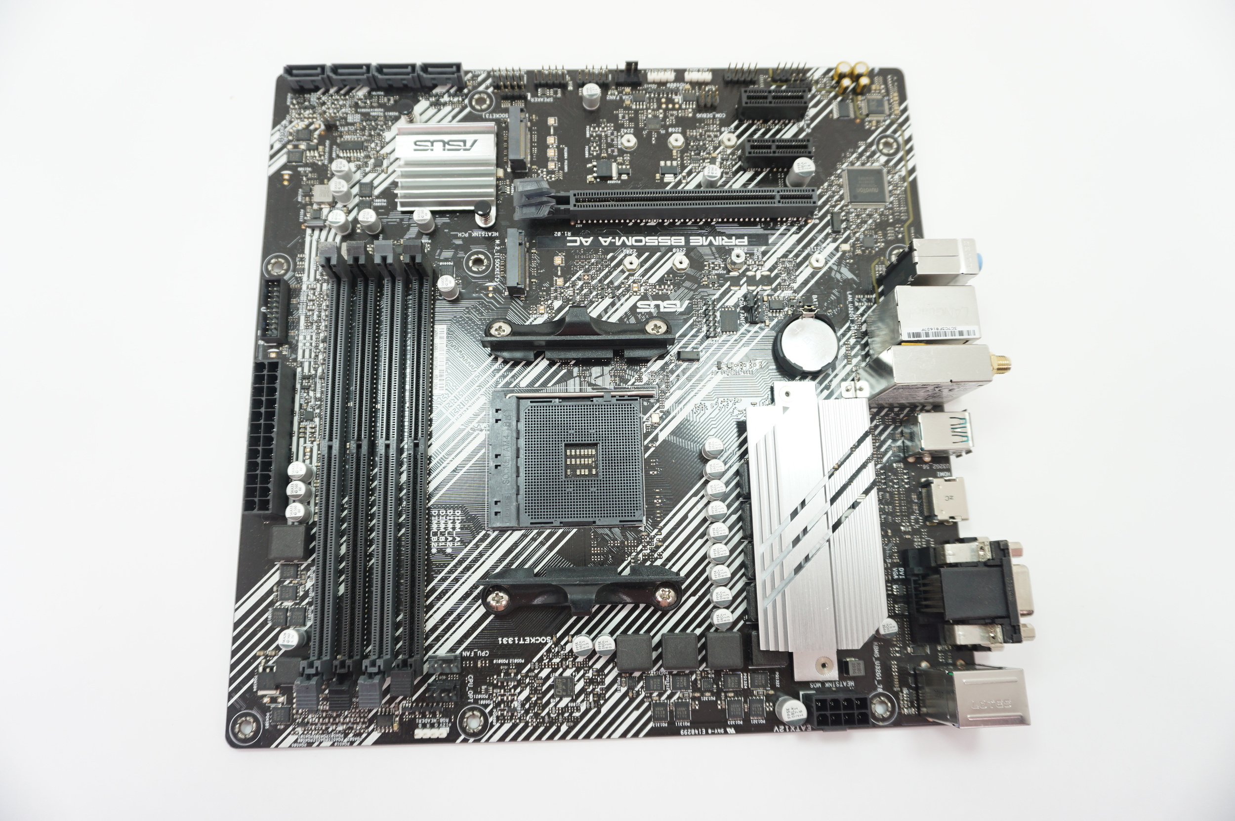 PRIME-B550M-A-AC  AMD AM4 B550 RYZEN GAMING DESKTOP MOTHERBOARD No I/O Plate
