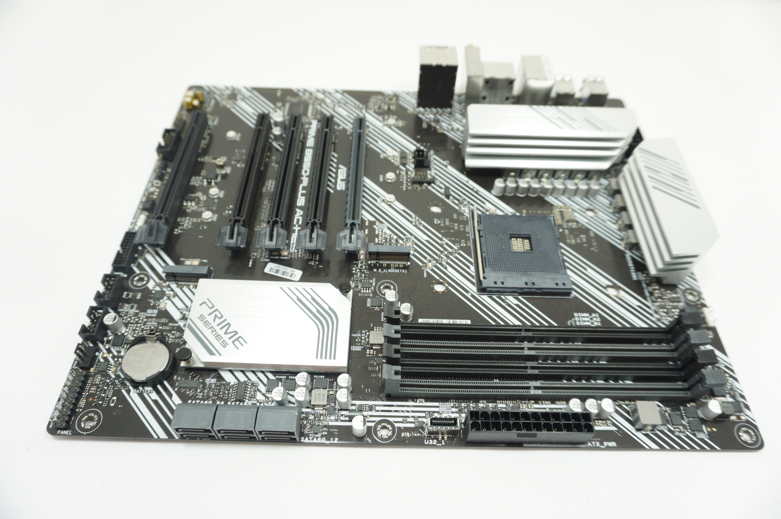 PRIMEB550PLUSACHES iBUYPOWER AMD AM4 DDR4 Gaming Motherboard No IO Shield Plate