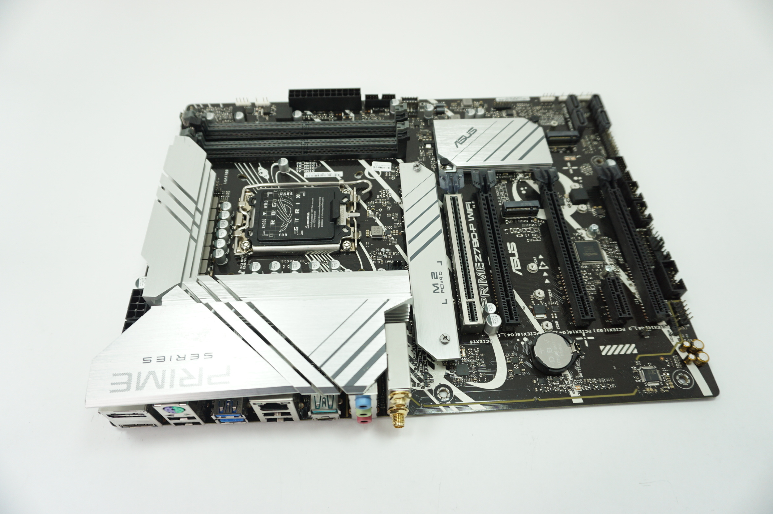 PRIMEZ790PWIFID4 Asus Prime Z790-P WIFI D4, an Intel Z790 LGA 1700 ATX motherboard with PCIe 5.0