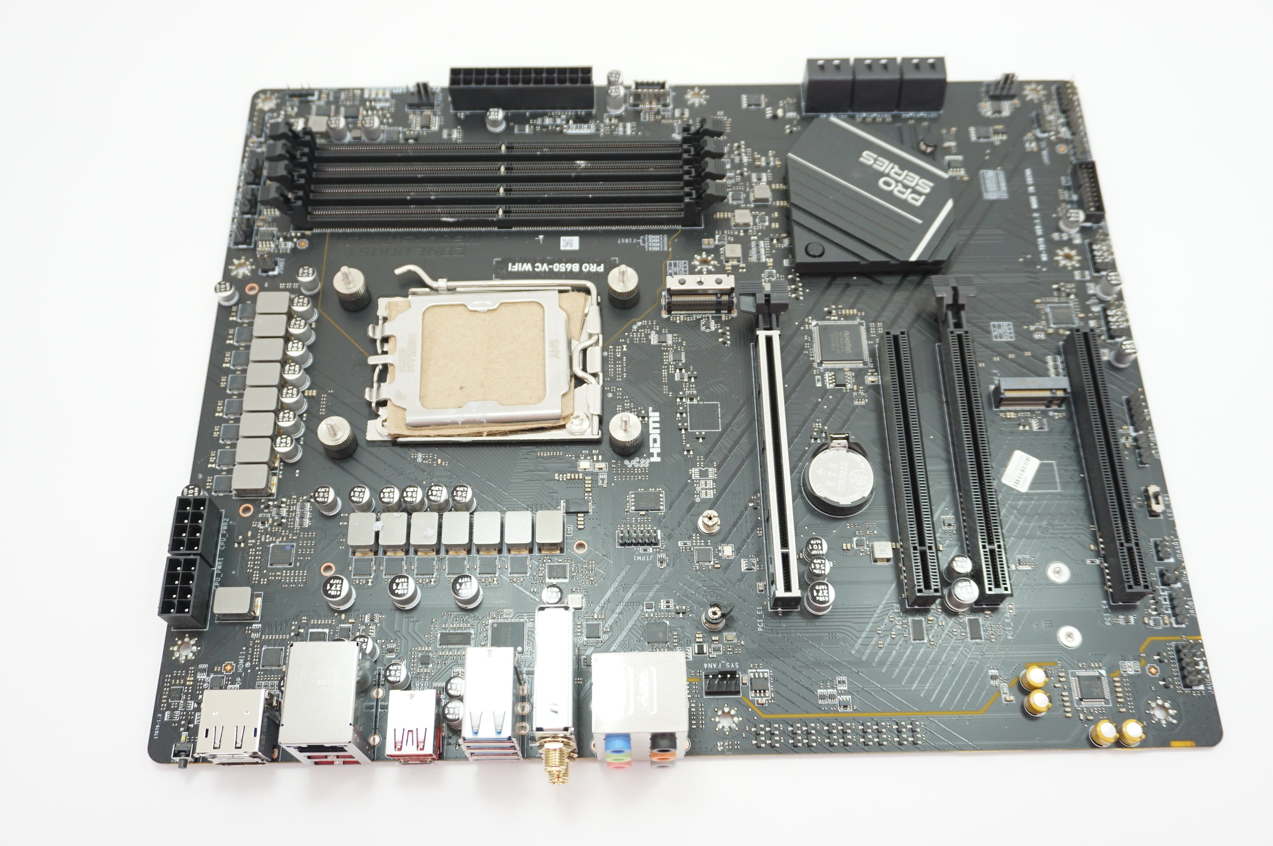PRO-B650-VC-WIFI MSI AMD AM5 DDR5 Gaming Motherboard NO IO Shield Plate