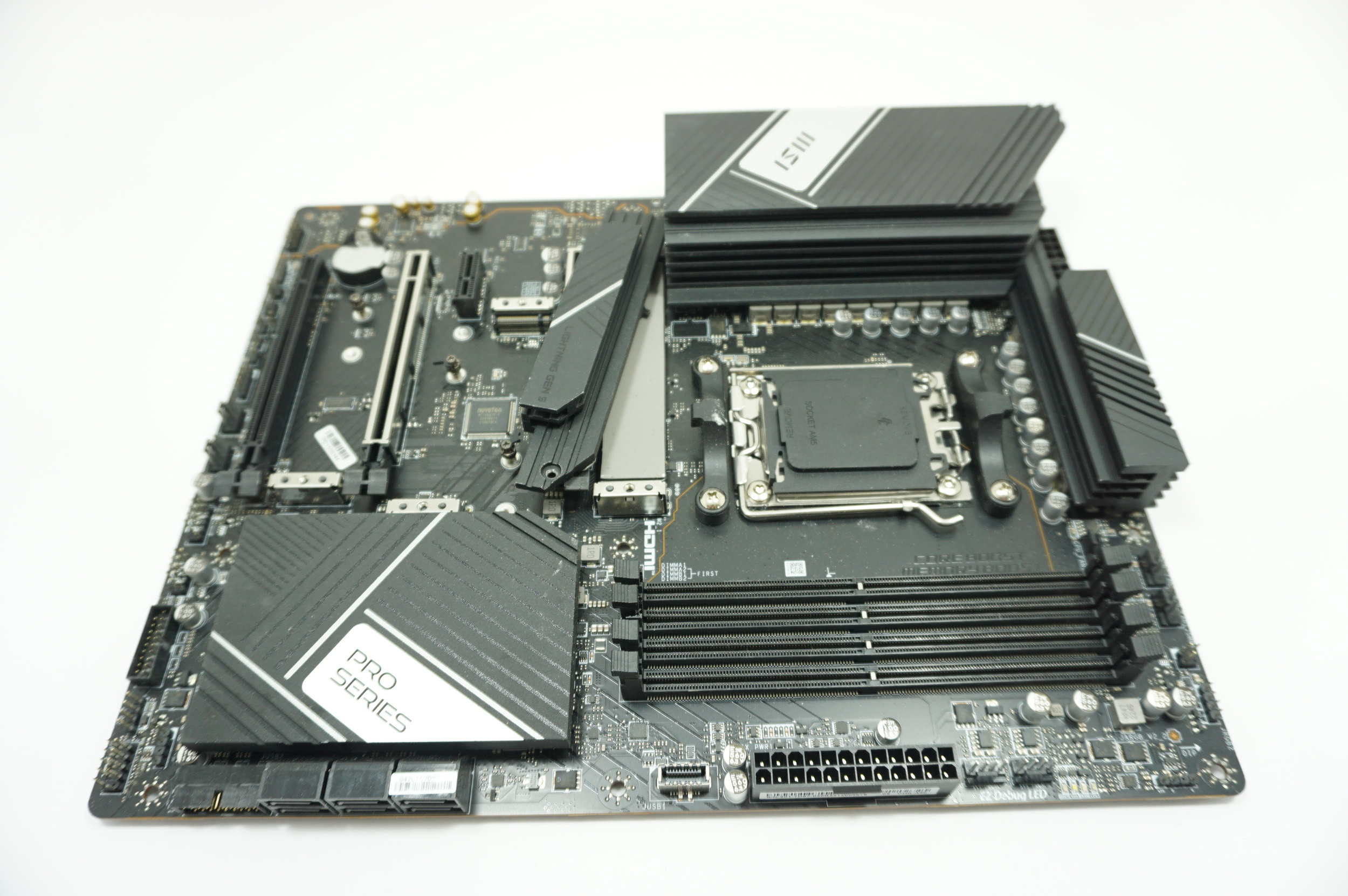 PRO-X670 MSI AMD AM5 DDR5 Motherboard No IO shield Plate