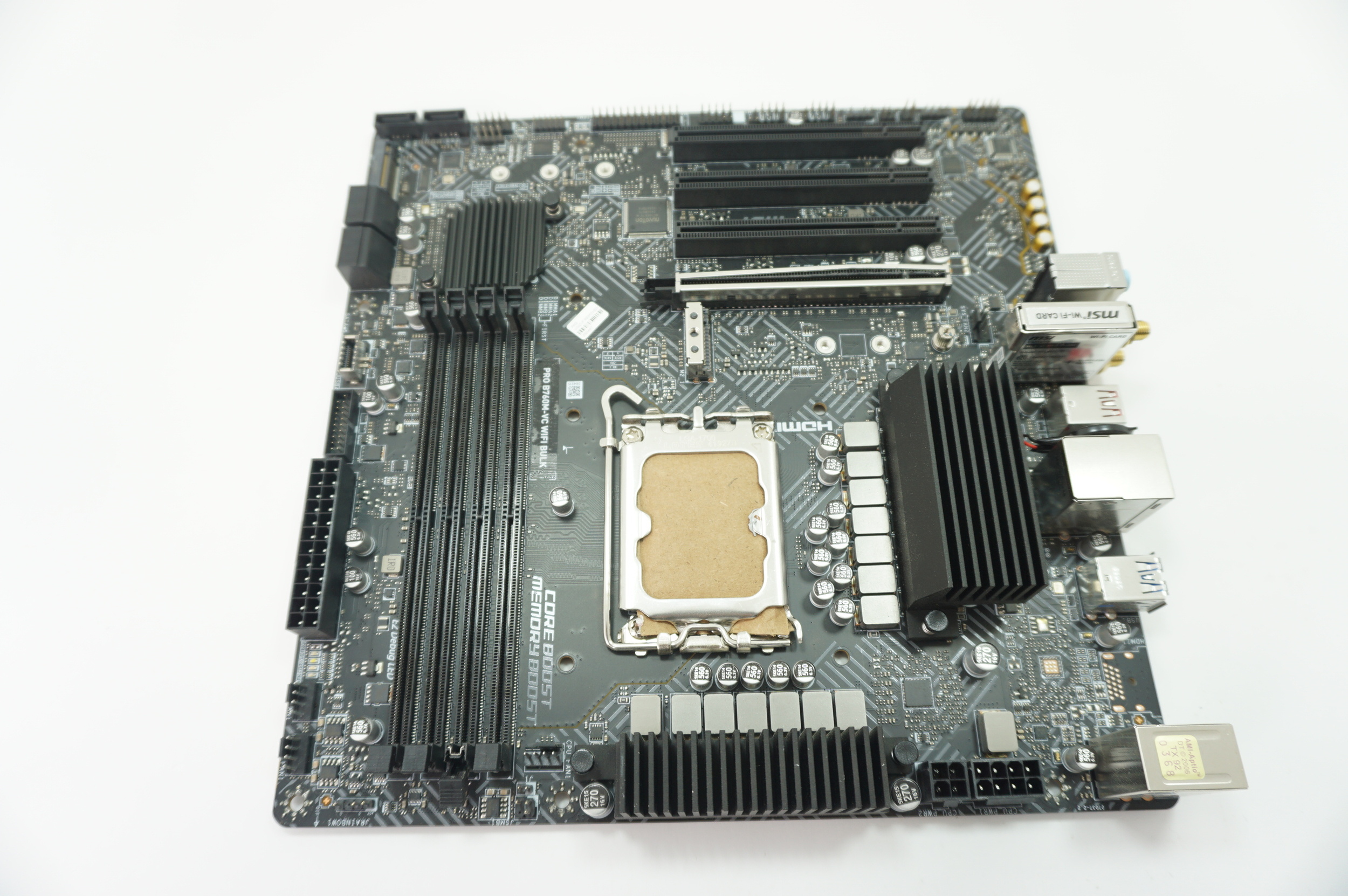 PROB760MVCWIFIBULK MSI Intel Core LGA 1700 DDR5 Motherboard No IO Shield