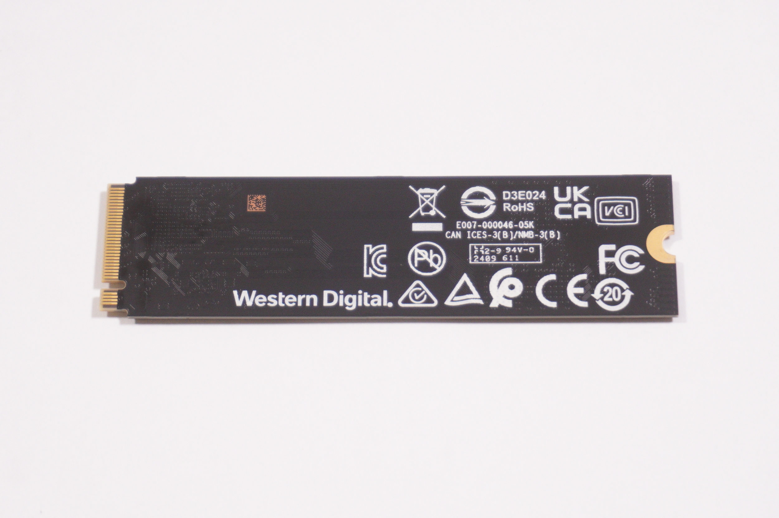 SDDPNQE-1T00-2006 Western Digital 1TB NVMe PCIe Gen4x4 M.2 2280 SSD Drive