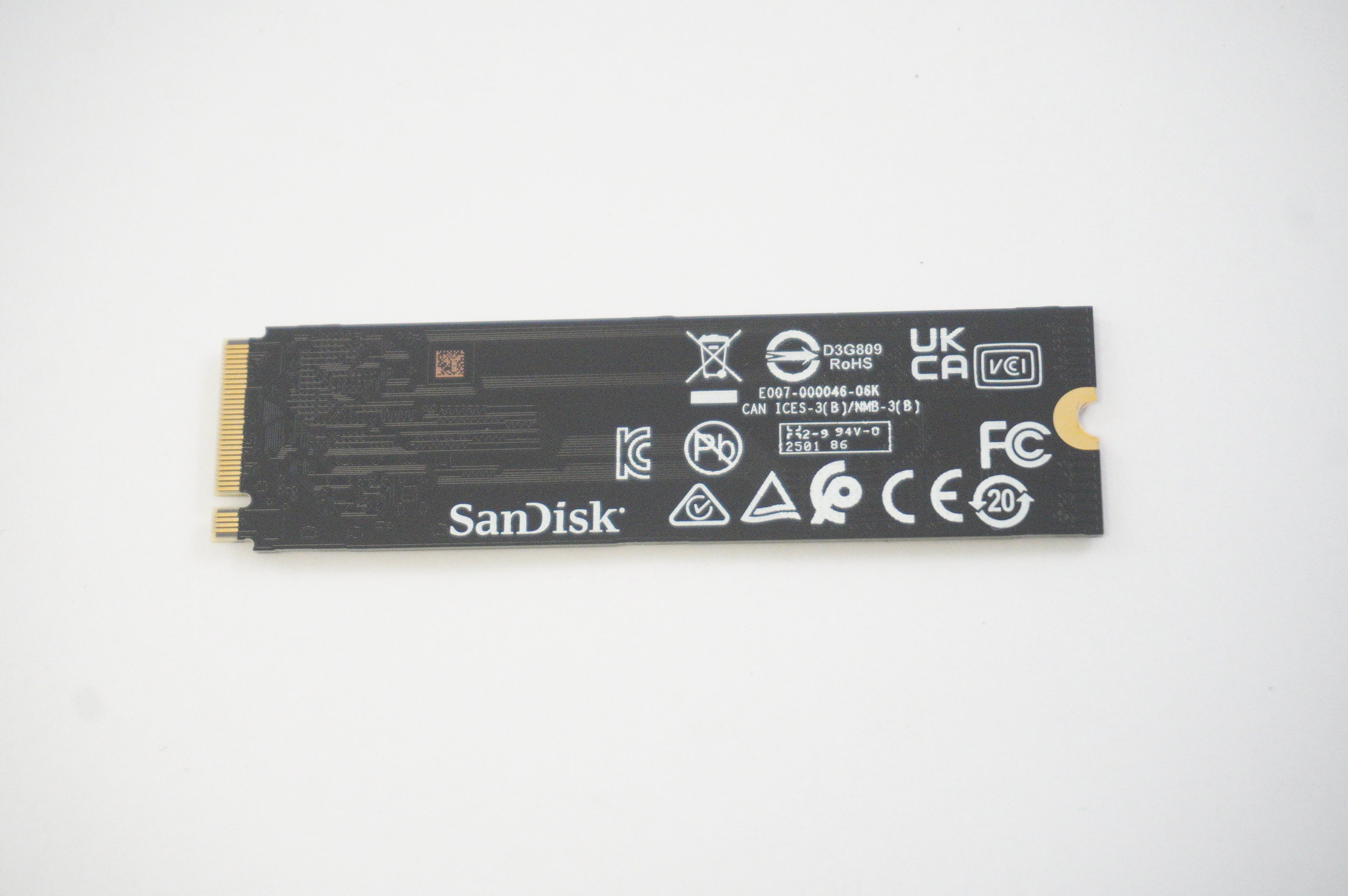 SDEPNSJ-512G-1006 SanDisk 512GB PCIe NVMe Gen4x4 M.2 2280 SSD Drive