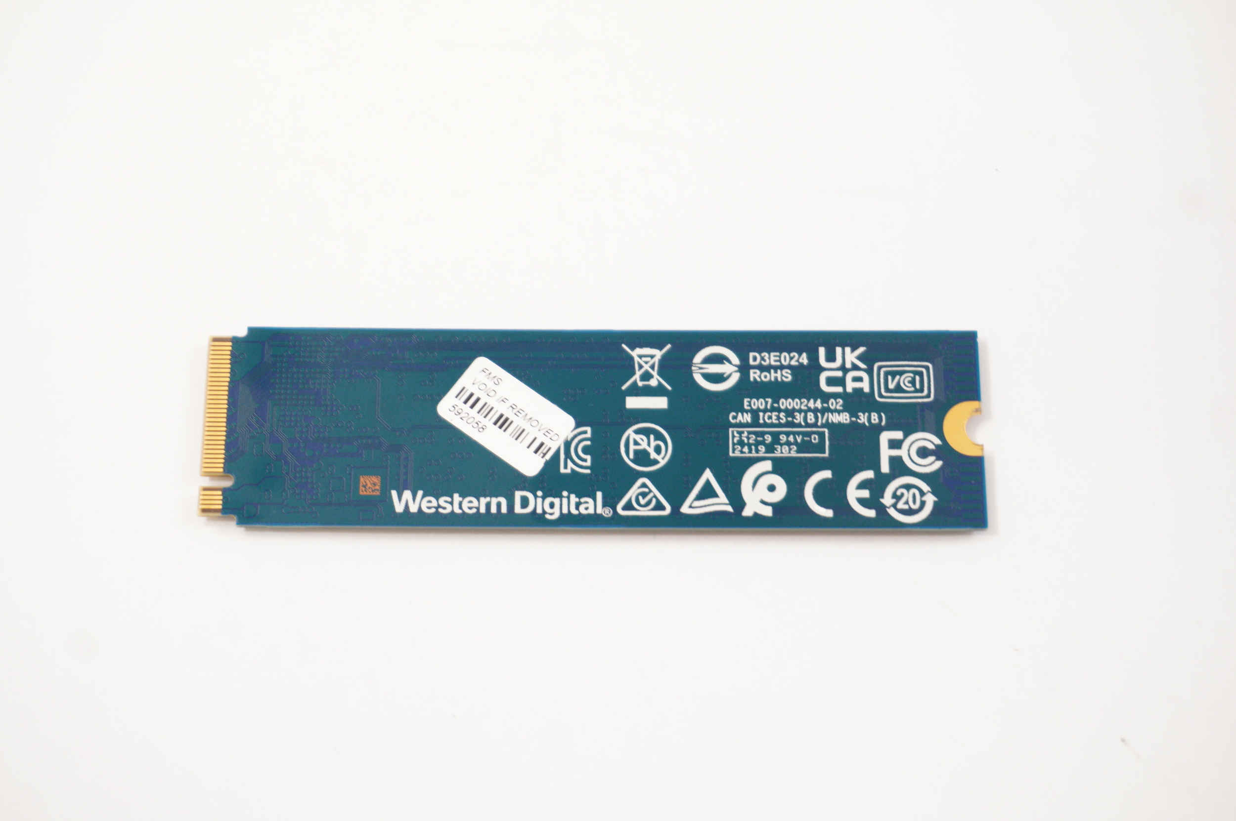 WDS100T260C-00CDH0 Western Digital 1TB NVMe M.2 2280 SSD Drive