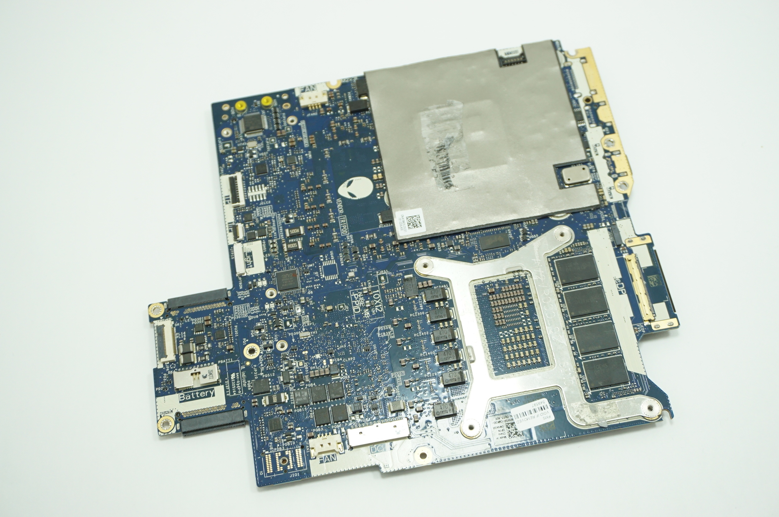 WXK6R Alienware Intel i7-10870H 16GB RTX 3060 6GB Motherboard M17 R4