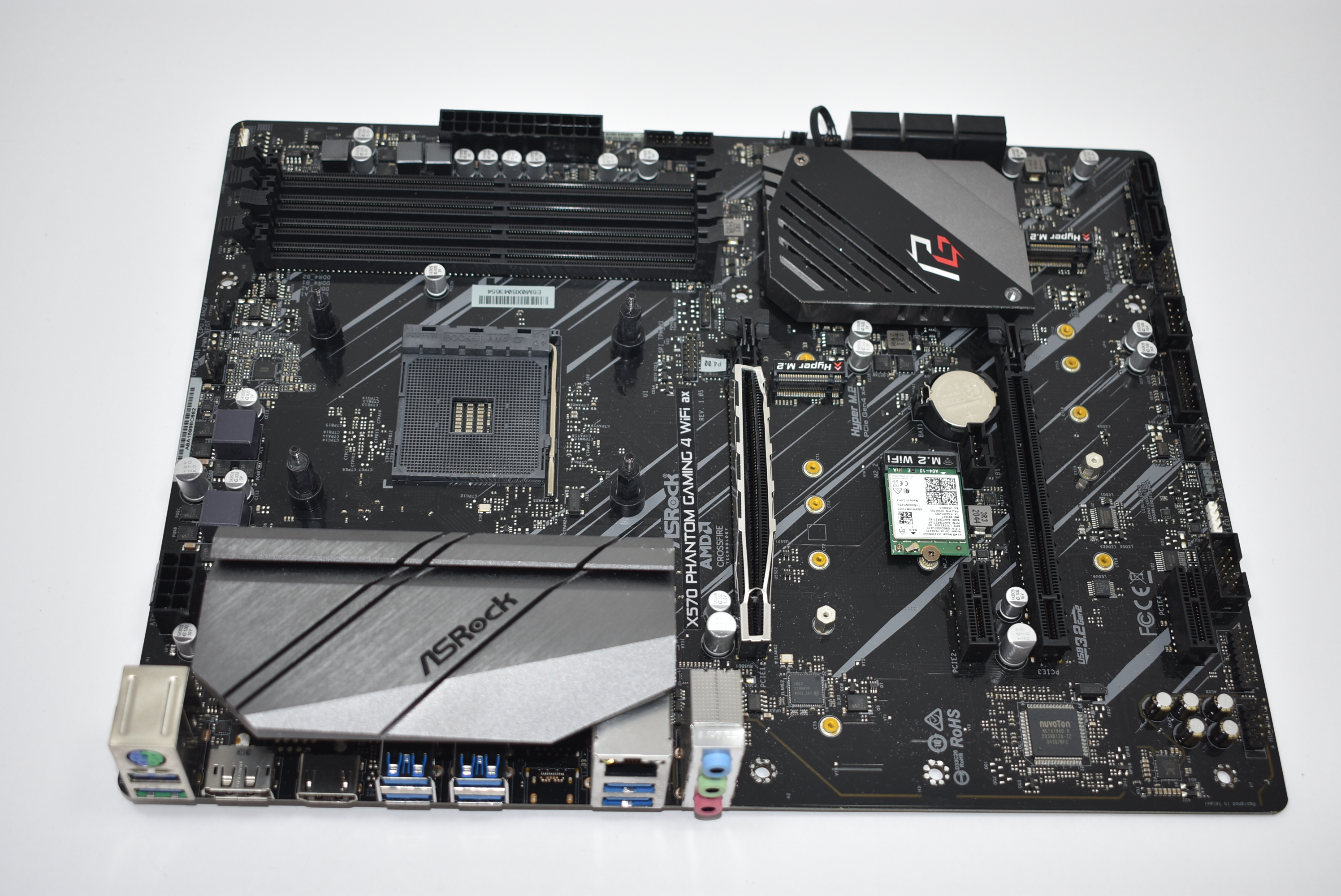 X570PHANTOMGAMING4WIFIAX AsRock  AM4 AMD X570 SATA 6Gb/s ATX Motherboard