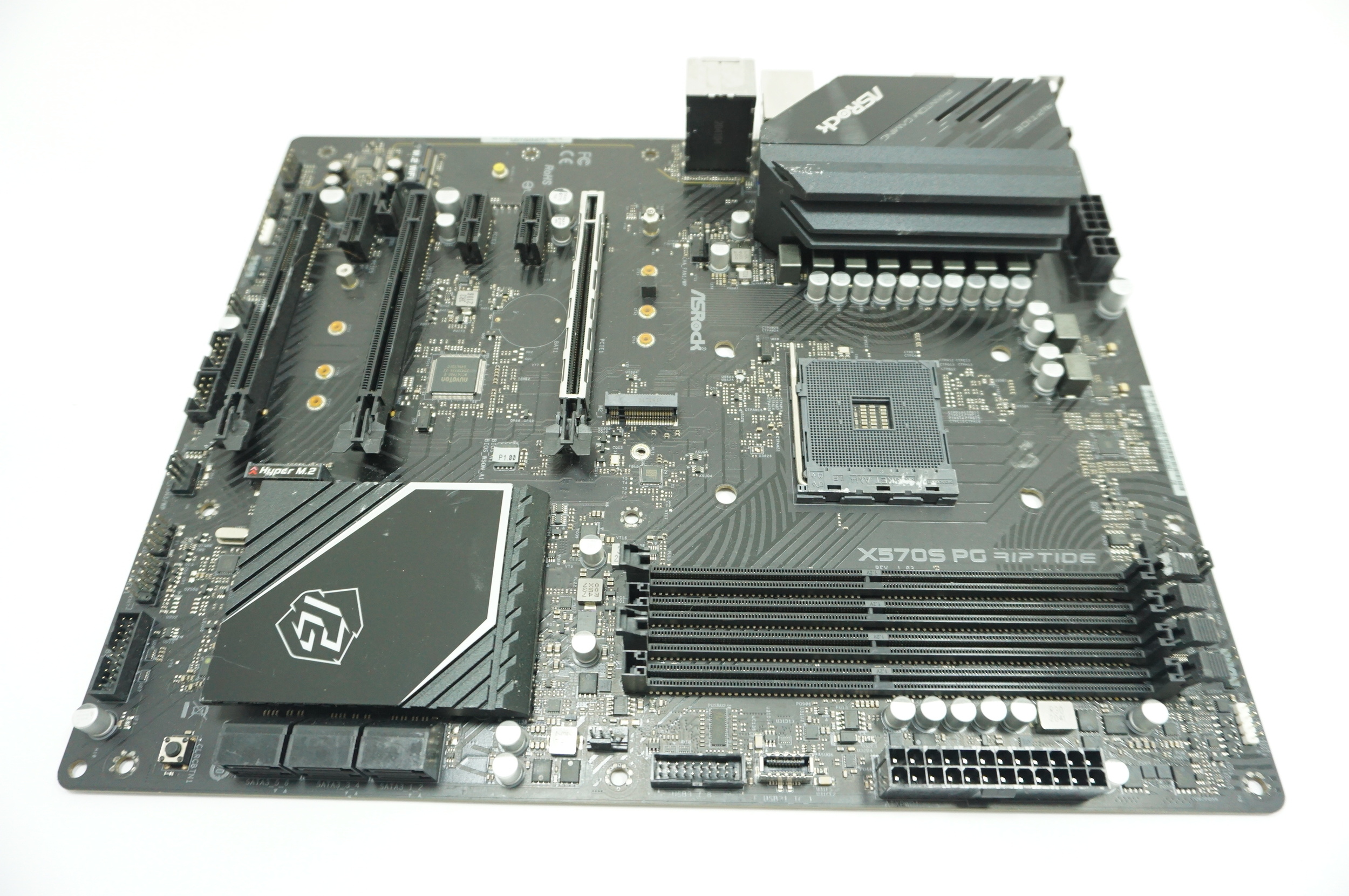 X570S-PG-RIPTIDE AsRock AMD AM4 DDR4 ATX Gaming Motherboard X570S-PG-RIPTIDE