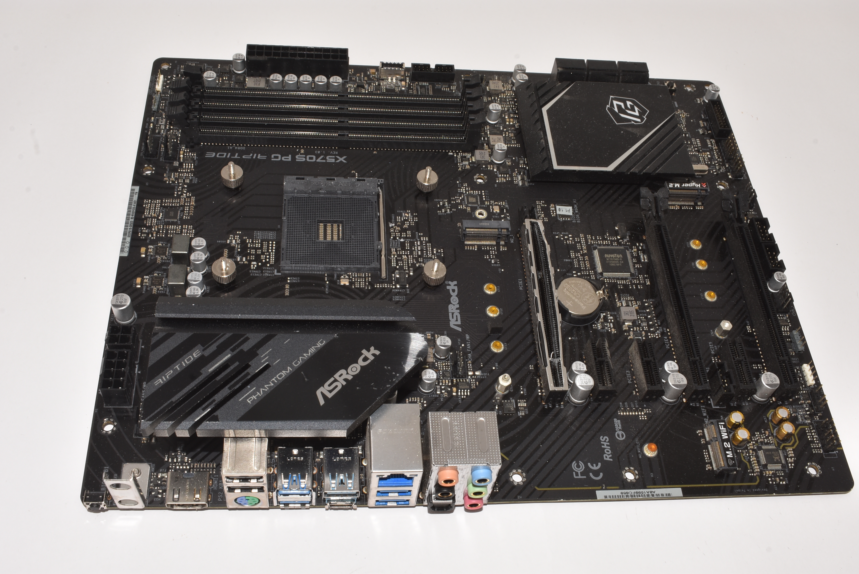 X570S-PG Asus AMD AM4 SATA 6Gbs ATX Motherboard No IO Shield Plate