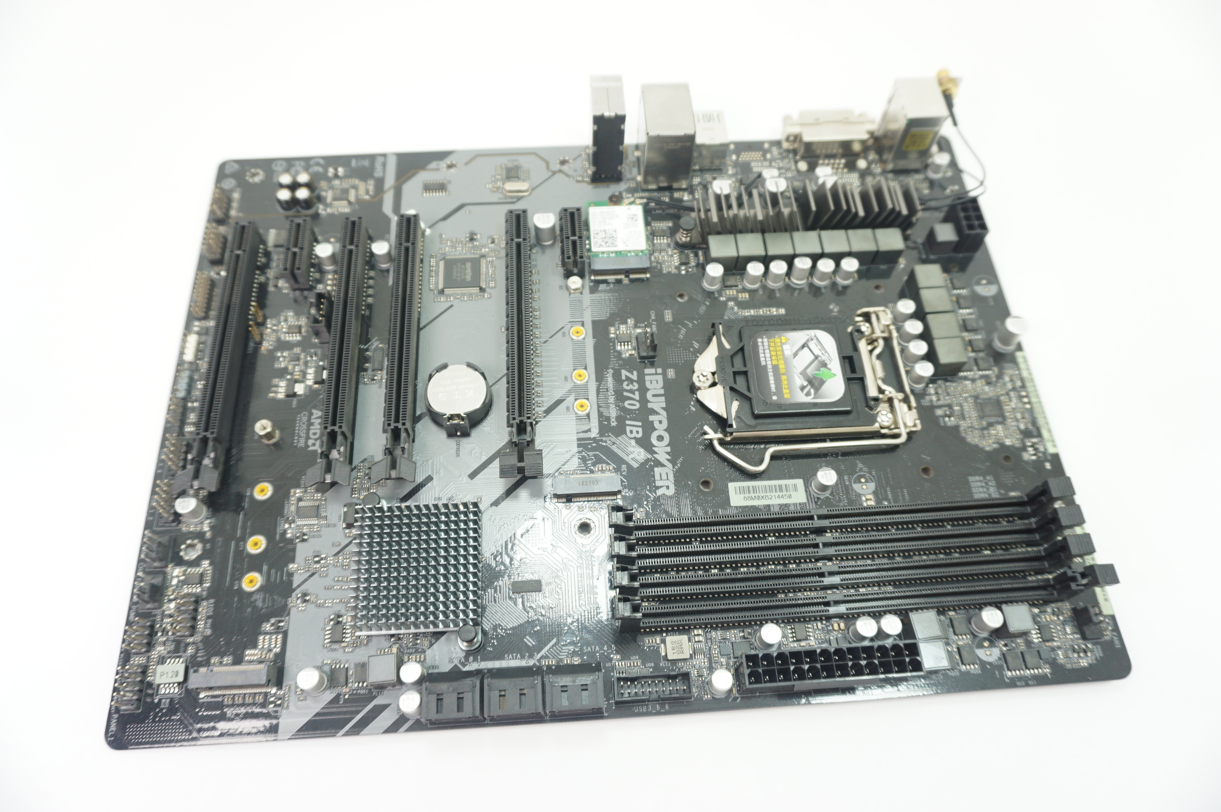 Z370-IB-R iBUYPOWER Intel LGA 1151 Gaming Desktop Motherboard  No I/O Plate